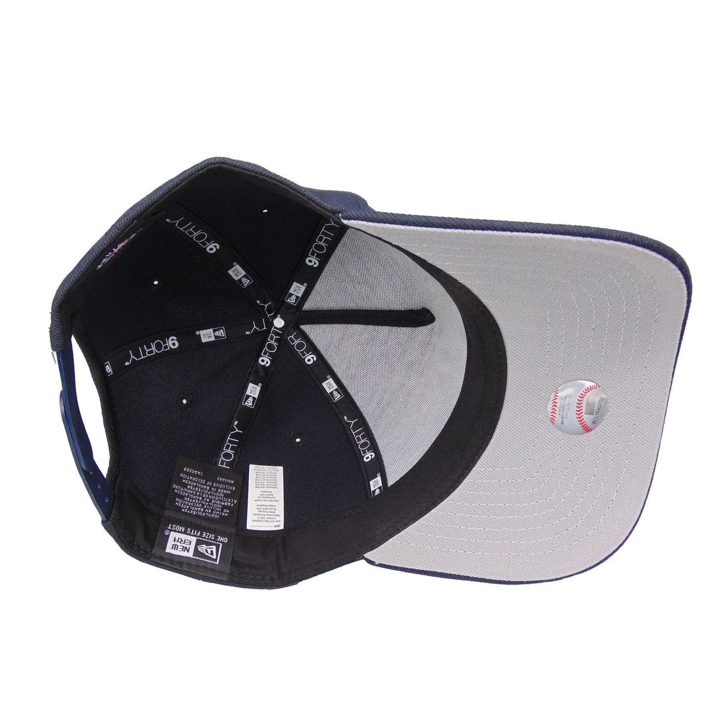 New York Yankees Custom 9FORTY AF New Era Cap Navy Rose