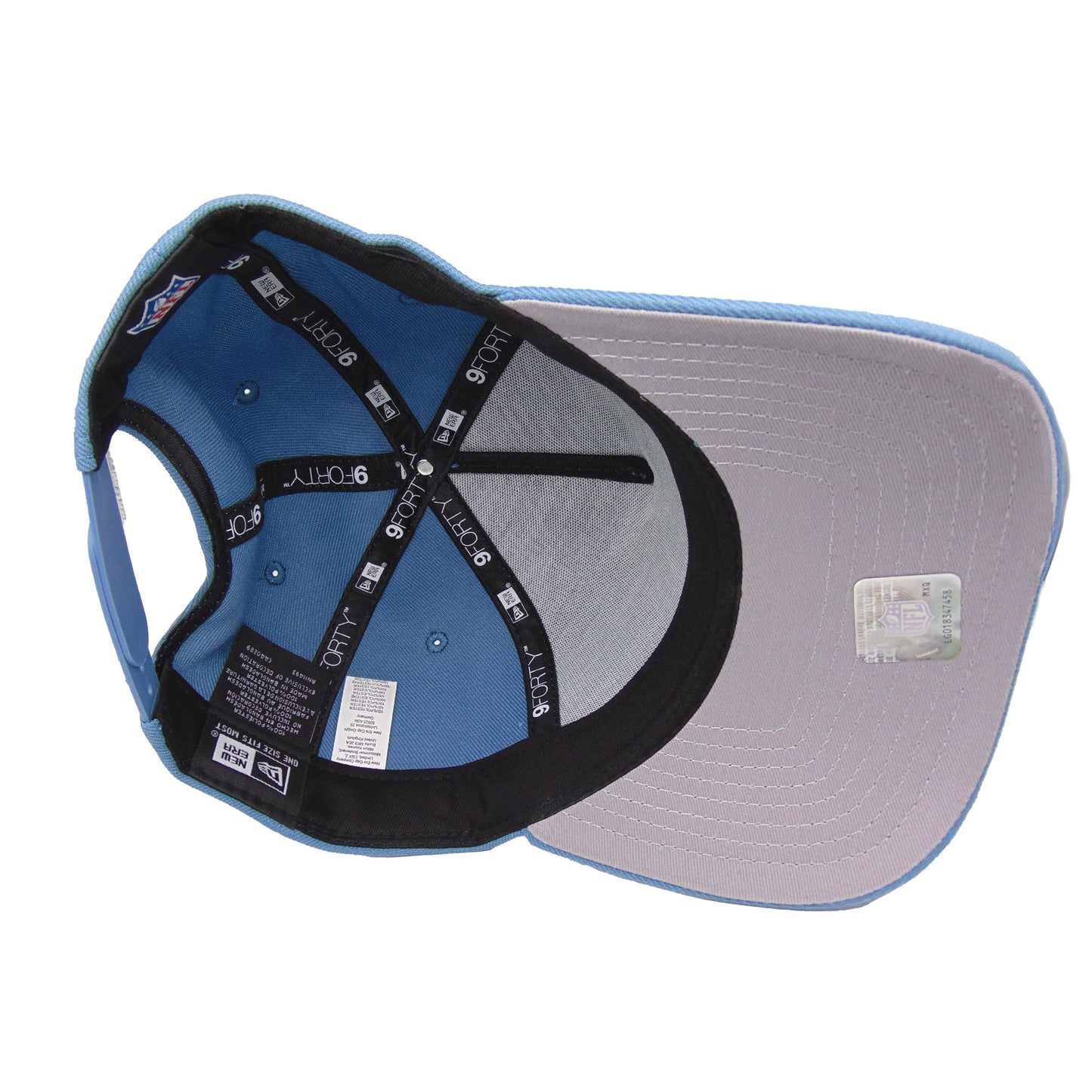Indianapolis Colts Custom New Era 9FORTY AF Snapback Cap faded blue