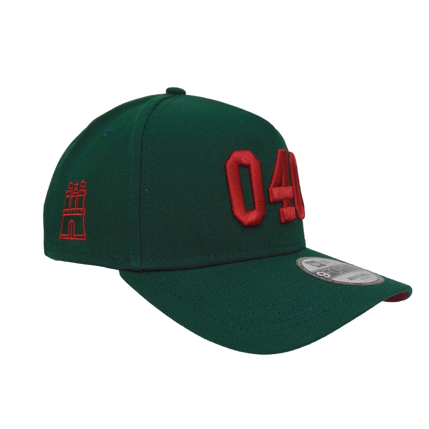 Justfitteds 040 New Era 9FORTY AF Cap Dark Green