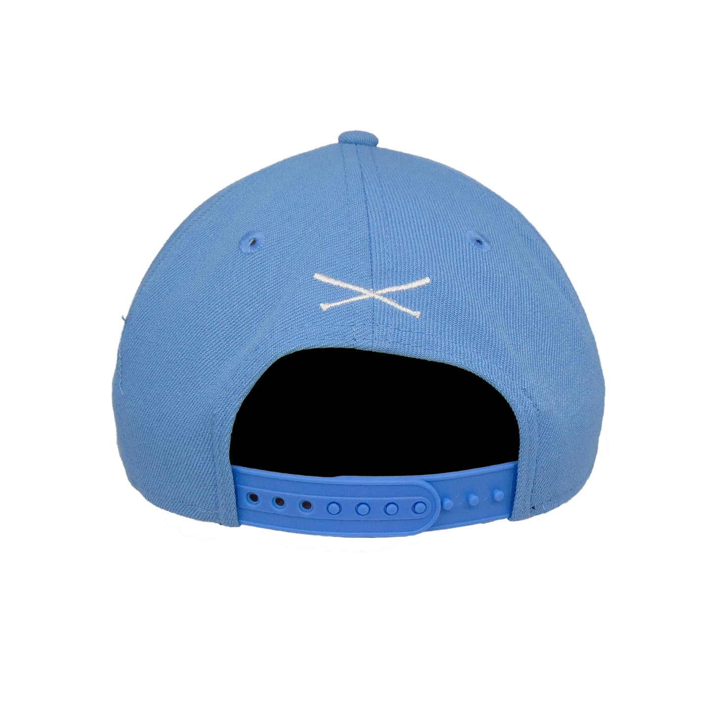 JustFitteds Crossed Bats Logo New Era 9FORTY AF Cap Sky