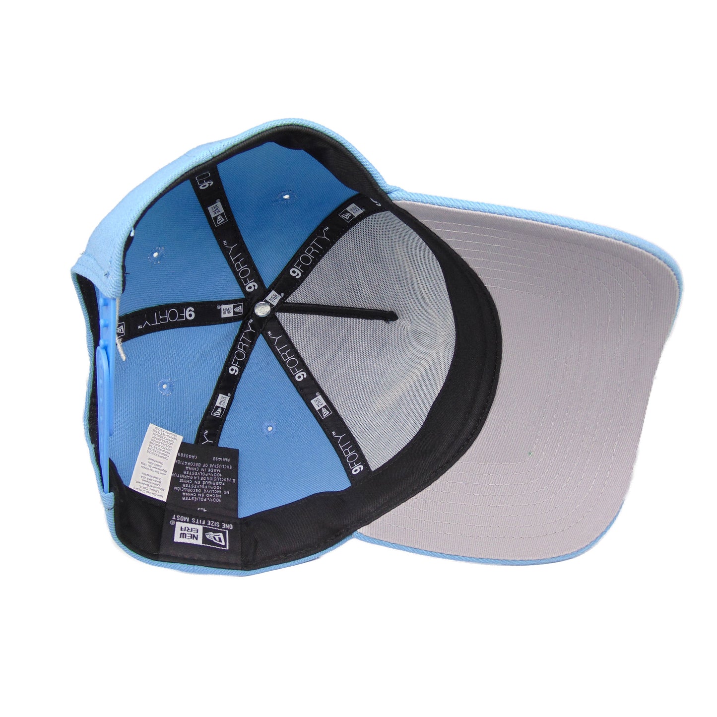JustFitteds Crossed Bats Logo New Era 9FORTY AF Cap Sky