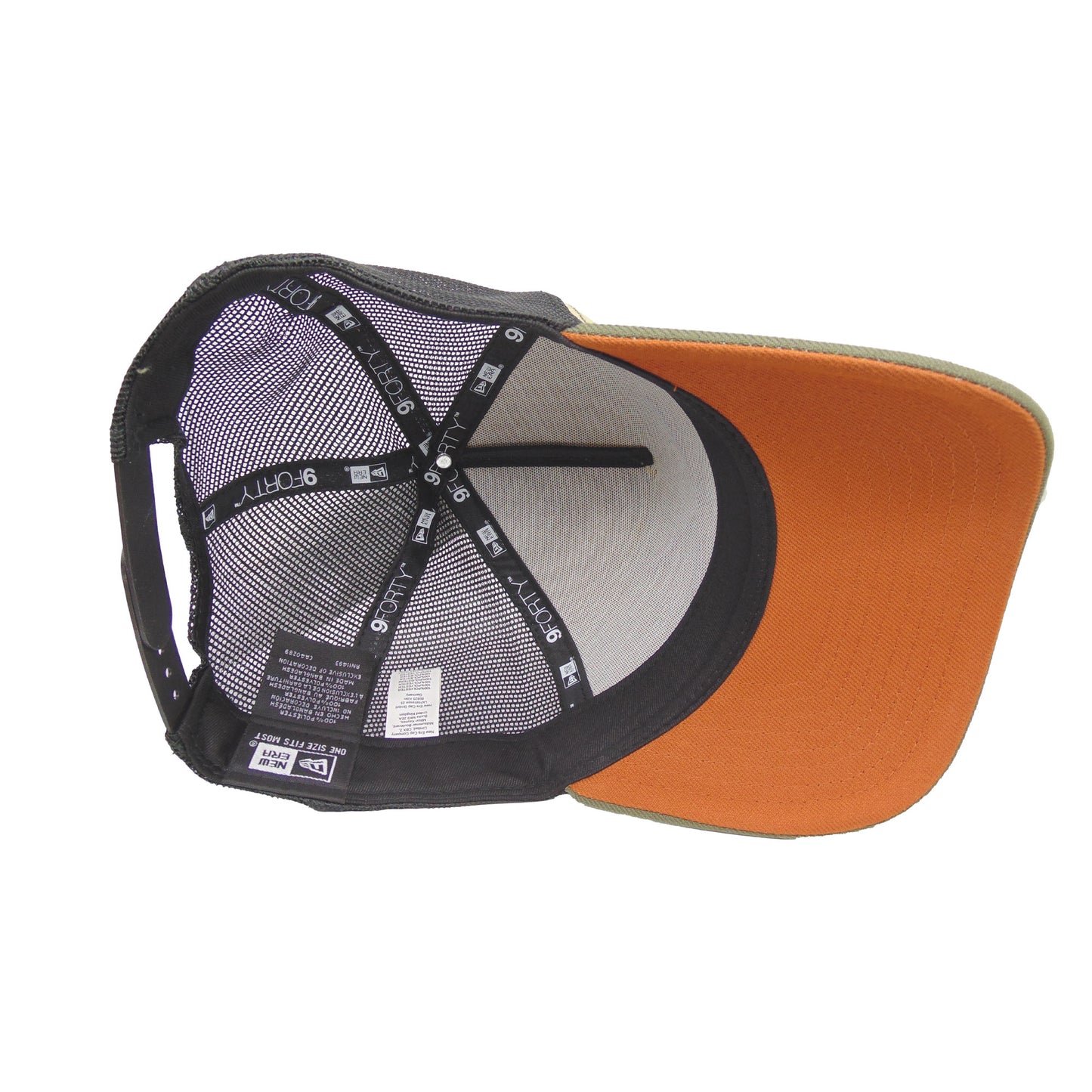 JustFitteds Crossed Bats Logo New Era 9FORTY AF Trucker Cap VGBO