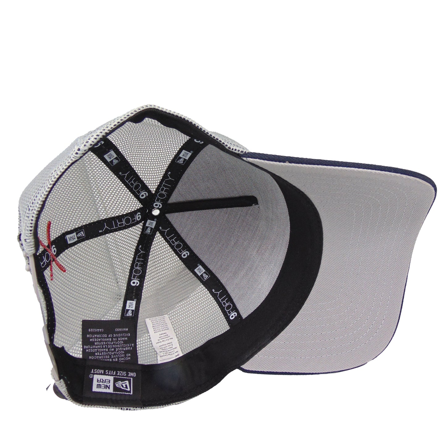 Justfitteds Crossed Bats Logo New Era 9FORTY AF Trucker Cap GNR