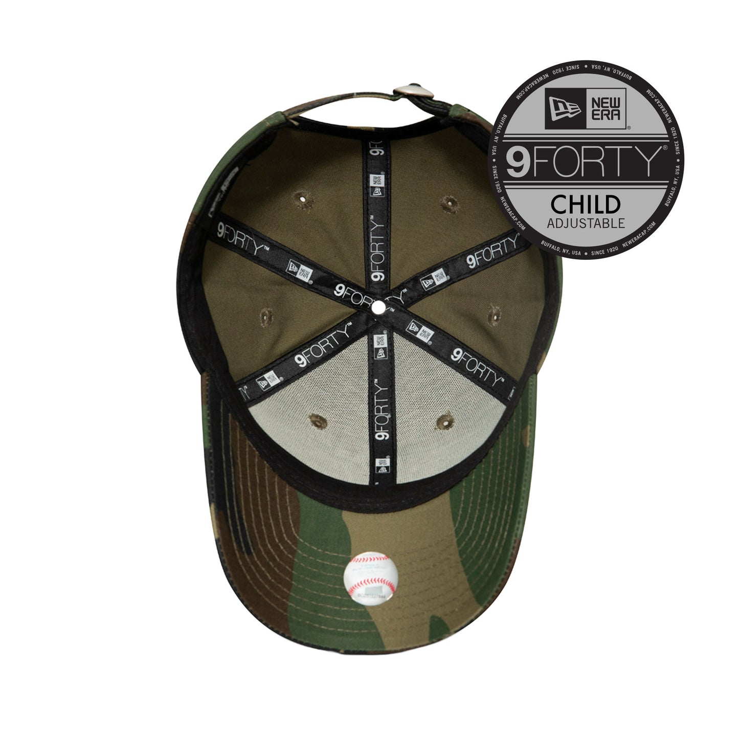 New York Yankees New Era 9FORTY KIDS Strap back Cap Camo