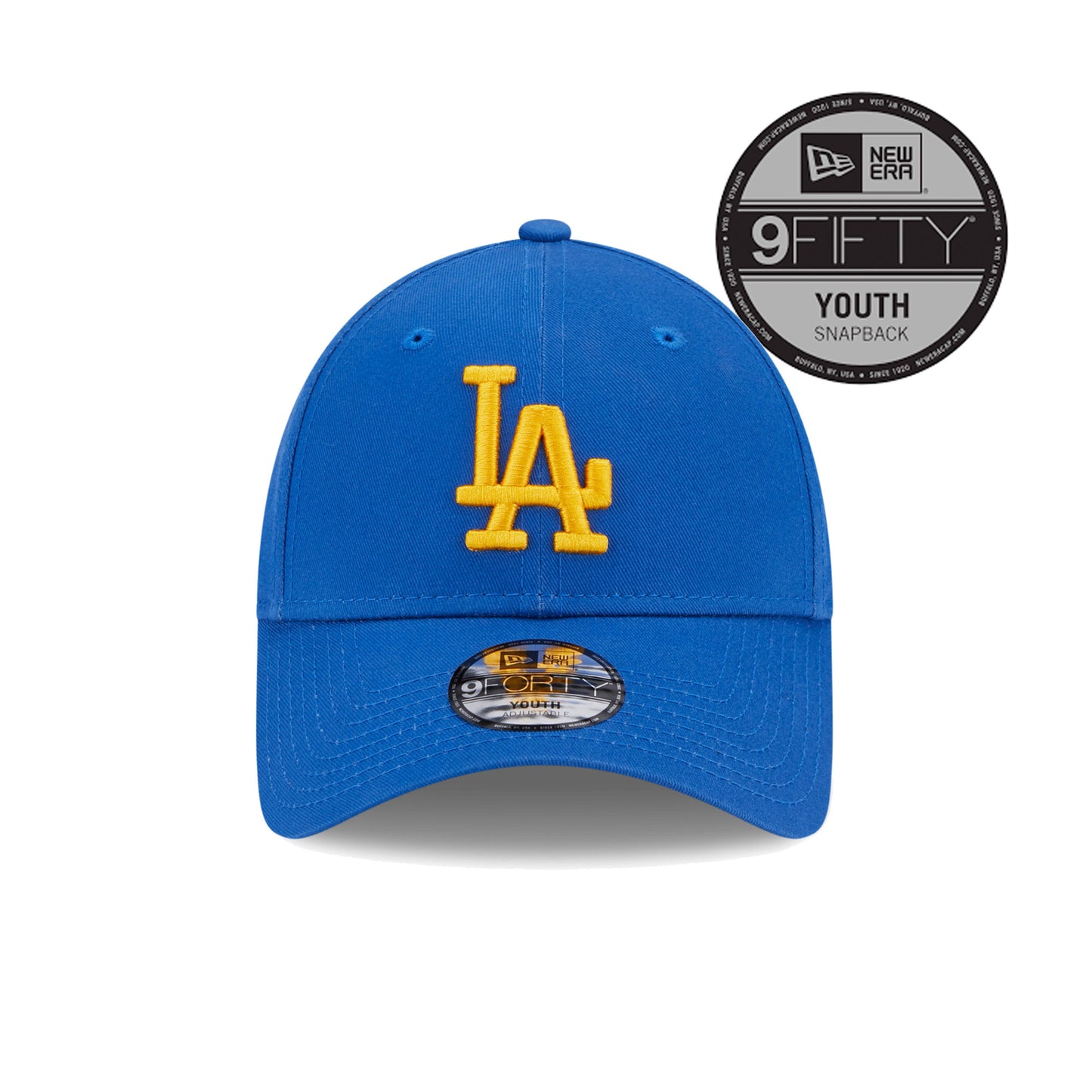 Los Angeles Dodgers New Era 9FORTY YOUTH Strap back Cap royal