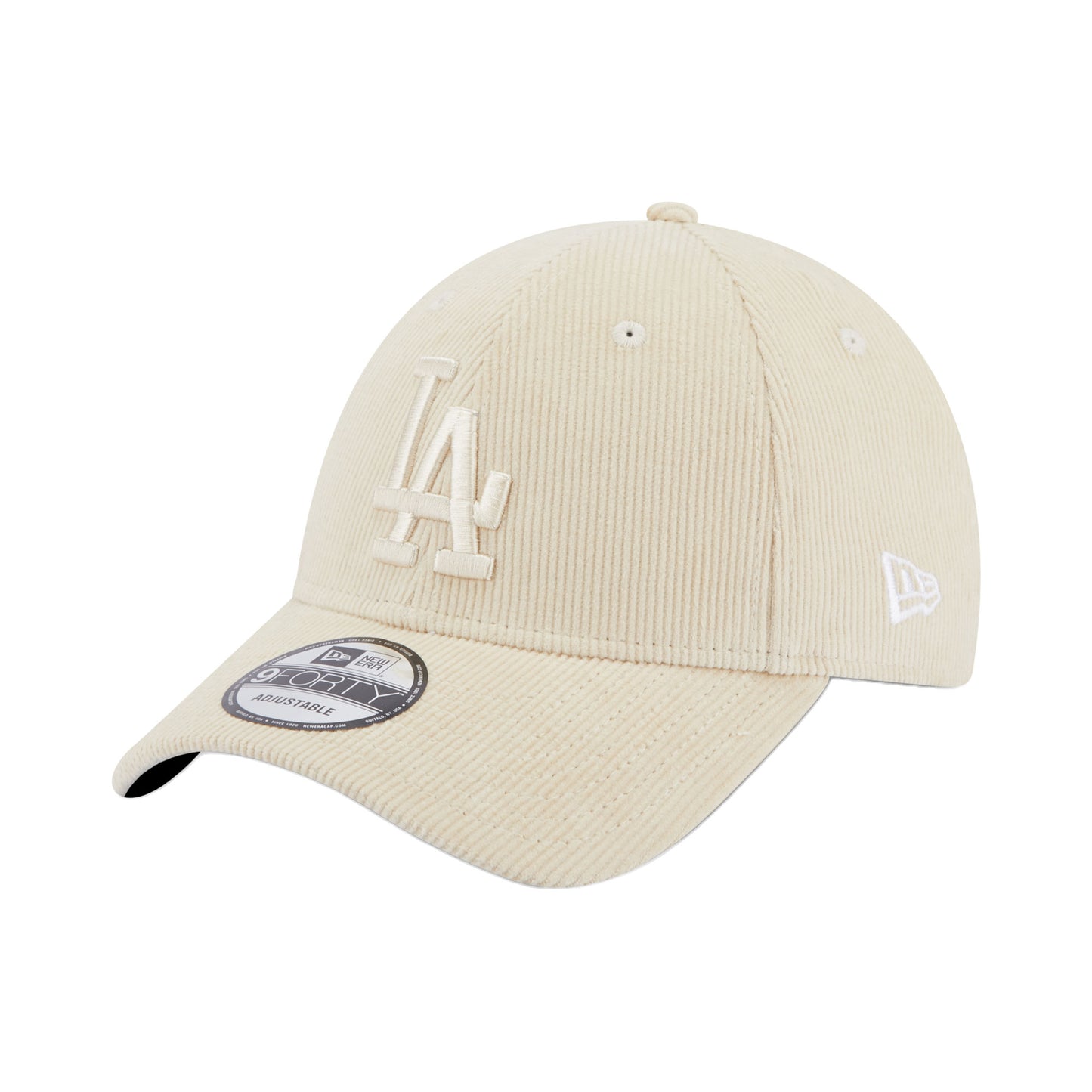 Los Angeles Dodgers 9FORTY New Era Cap stone corduroy