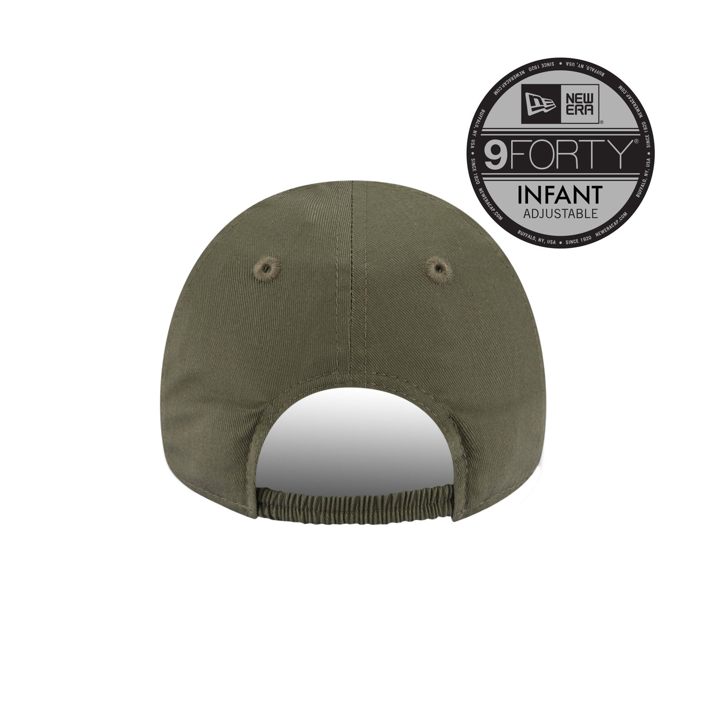 New York Yankees New Era 9FORTY INFANT Cap Olive