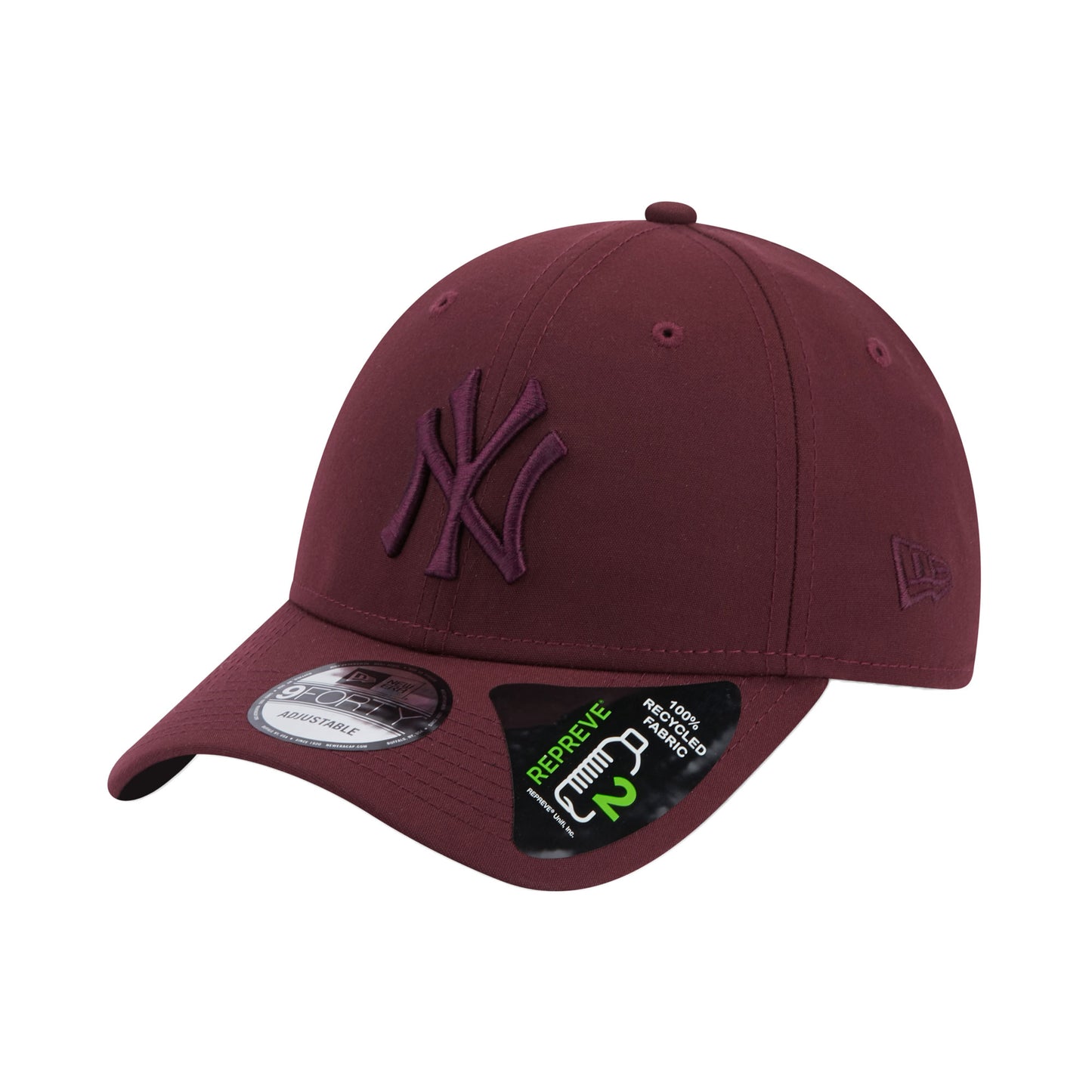 New York Yankees 9FORTY New Era Cap maroon tonal