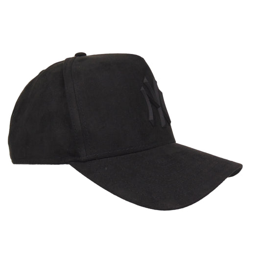 New York Yankees 9FORTY New Era Cap Black Suede