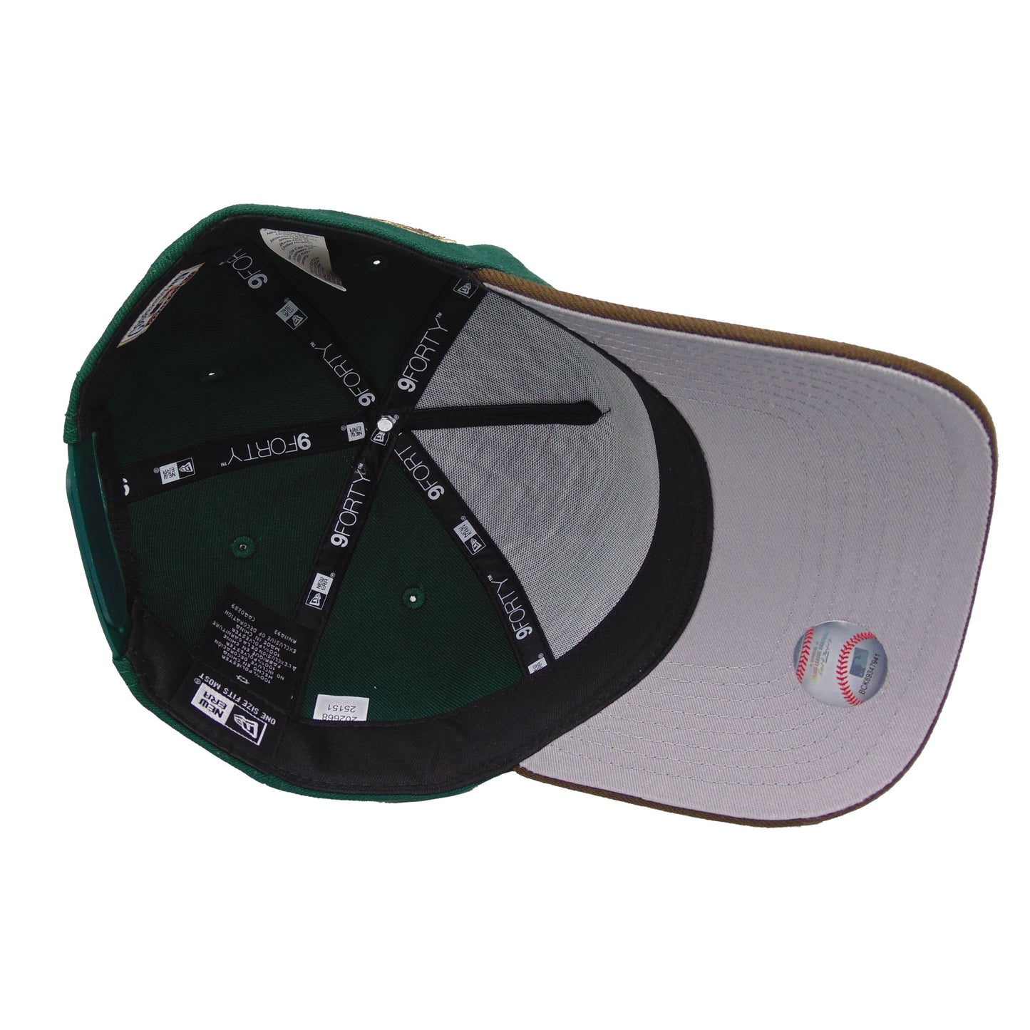 Baltimore Orioles Custom New Era 9FORTY AF Cap Green Brown 30th Anni.