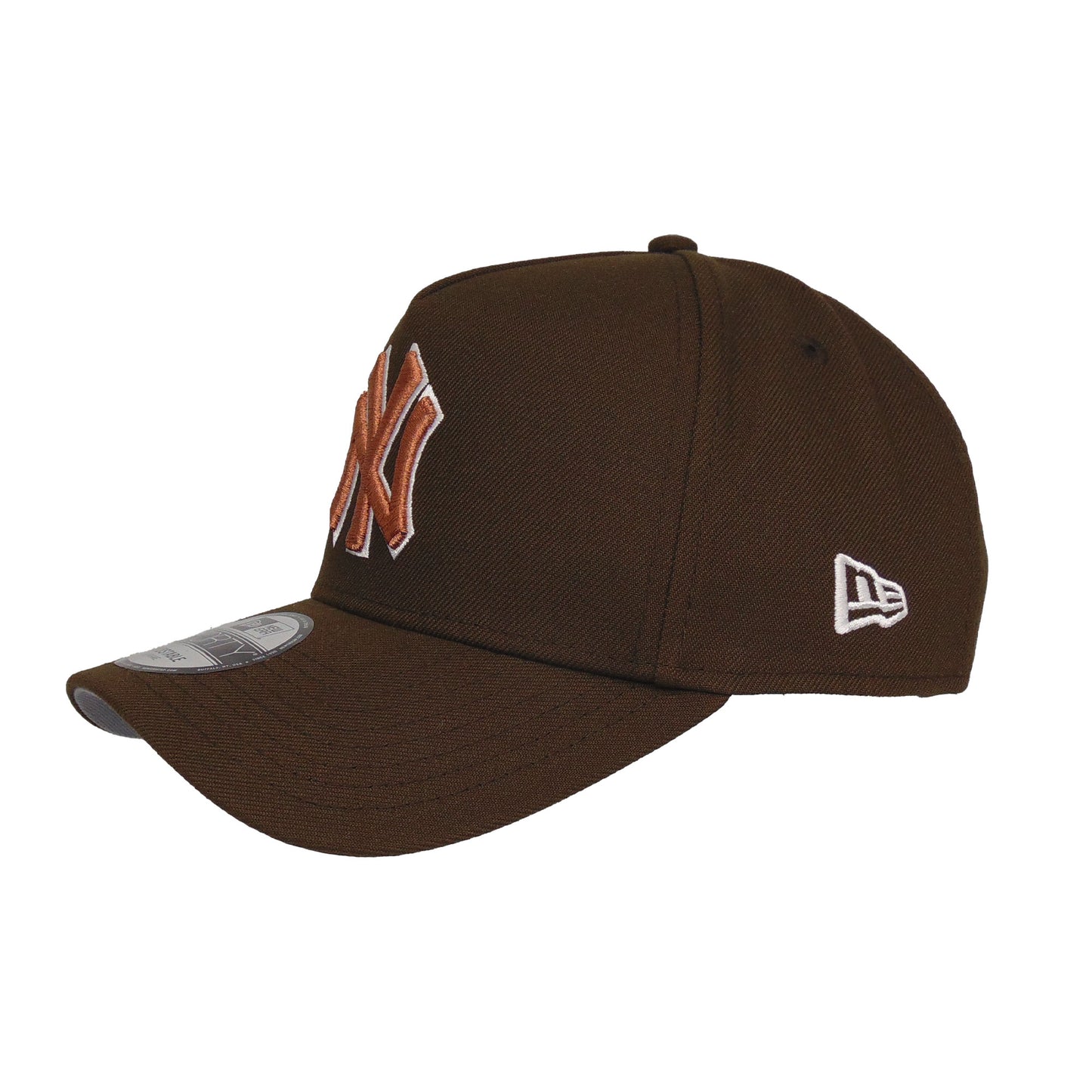 New York Yankees Custom 9FORTY AF New Era Cap brown WS99