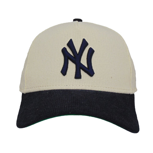 New York Yankees Custom 9FORTY AF New Era Cap chrome corduroy