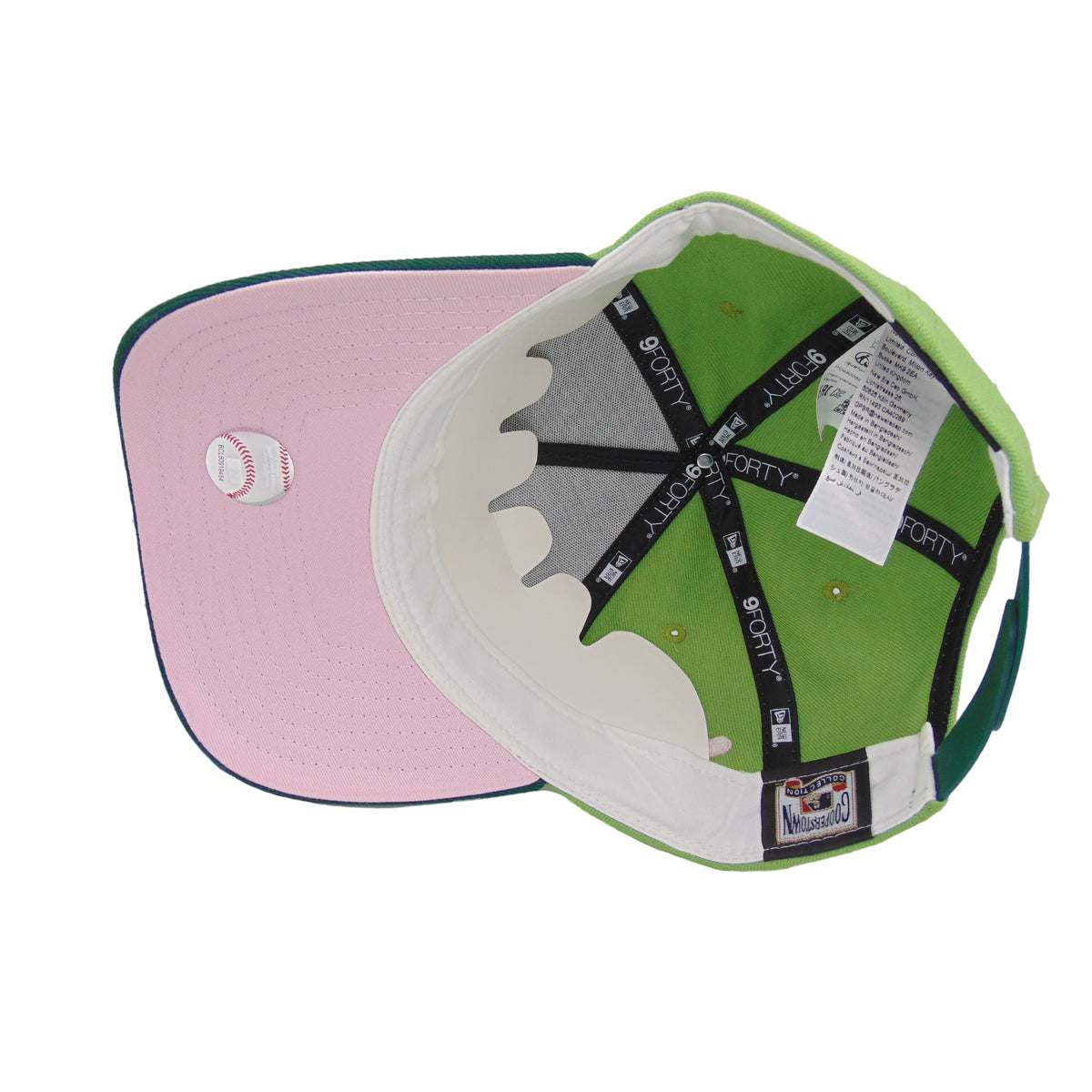 New York Yankees Custom 9FORTY AF New Era Cap Matcha Green
