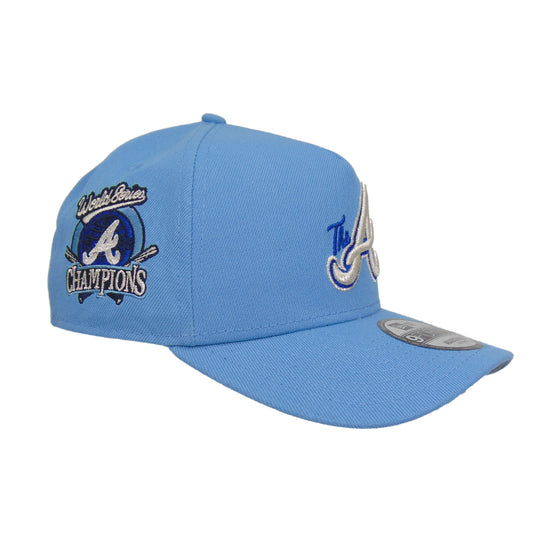 Atlanta Braves Custom 9FORTY AF New Era Cap Sky