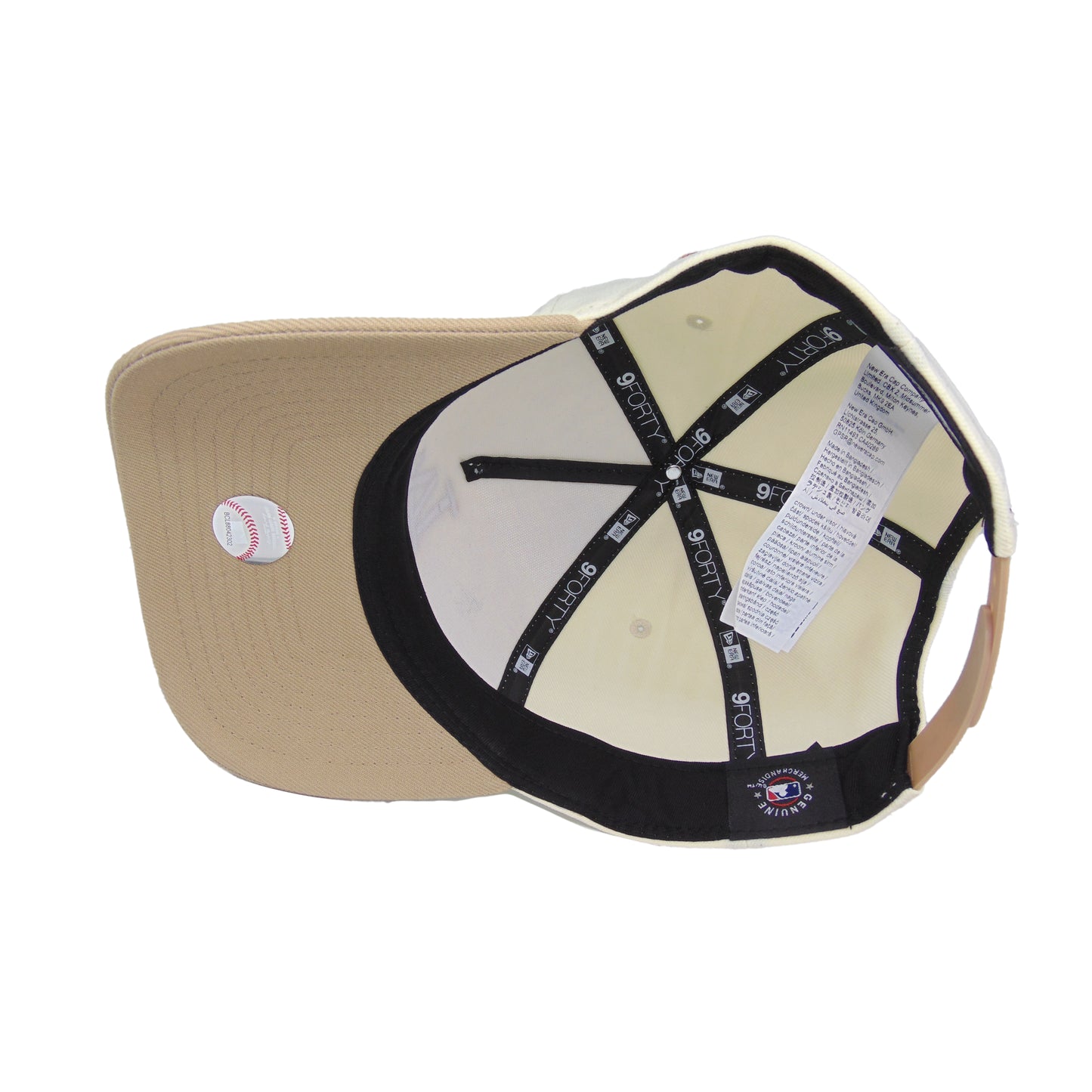 Los Angeles Dodgers Custom 9FORTY AF New Era Chrome Khaki
