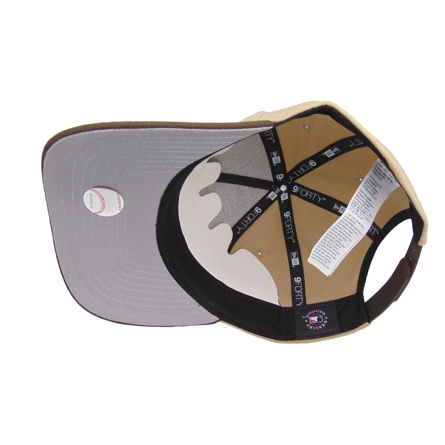 Los Angeles Dodgers Custom 9FORTY AF New Era Camel Walnut