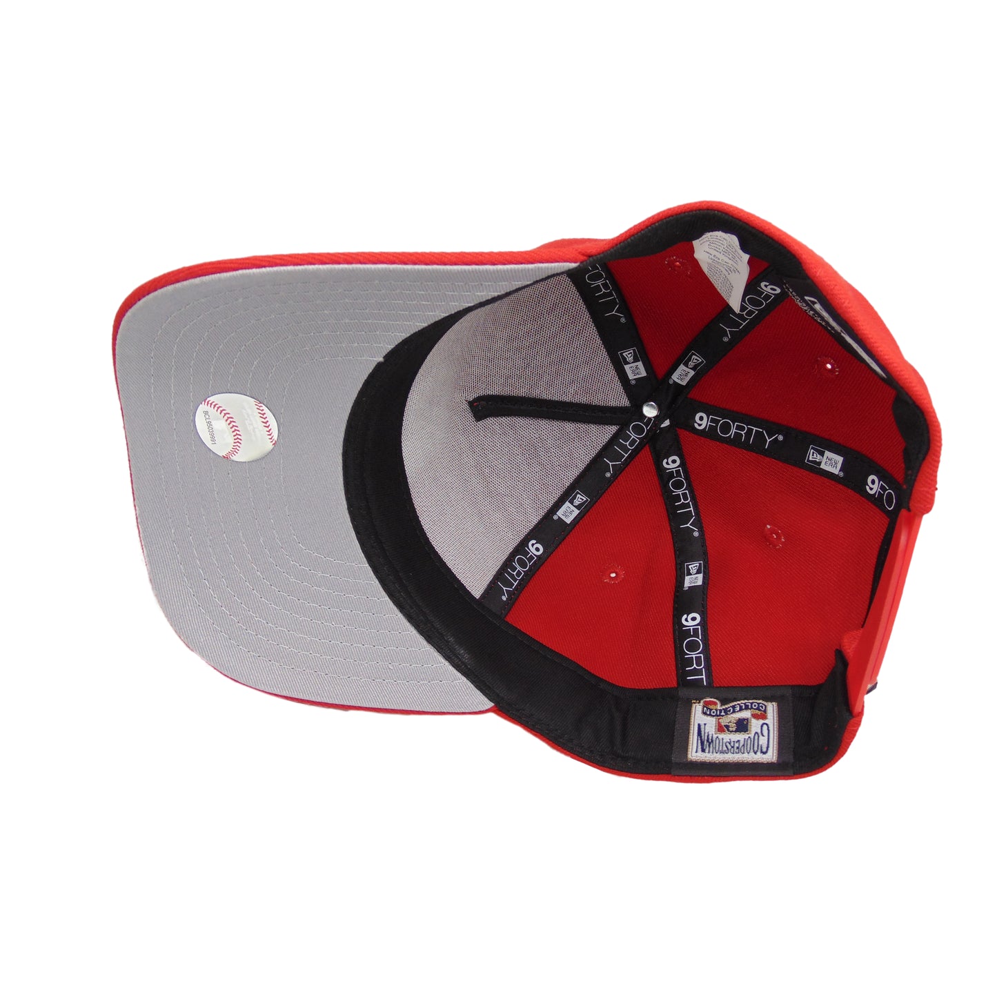 YOUTH Philadelphia Phillies Custom New Era 9FORTY AF Snapback Red