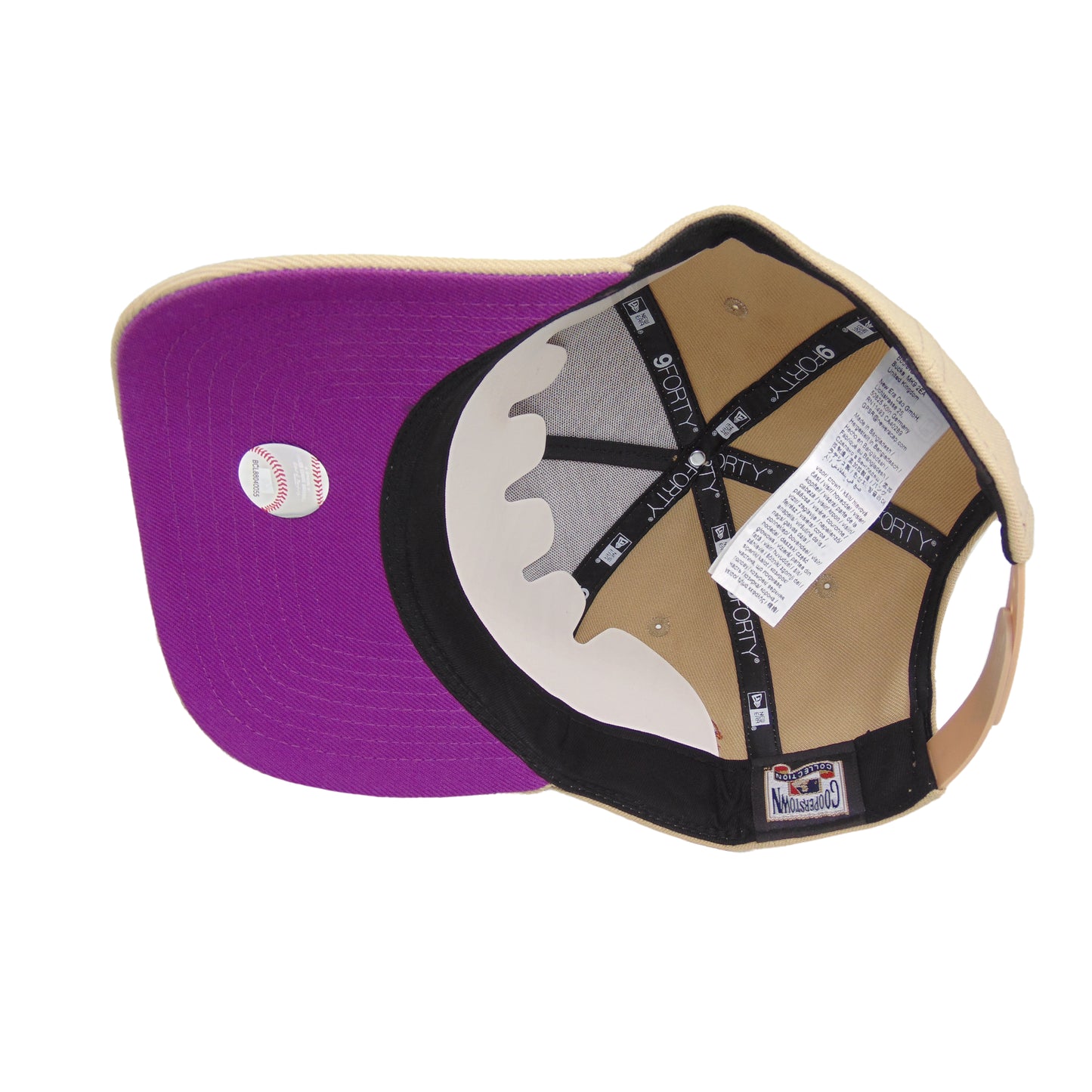 New York Yankees Custom 9FORTY AF New Era Cap Camel WS98