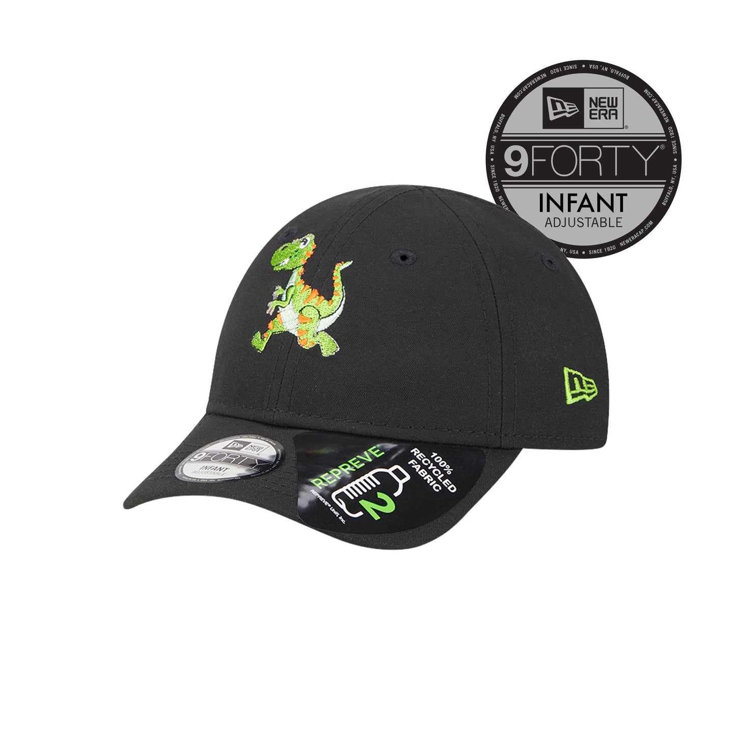 New Era 9FORTY INFANT DINO Cap black