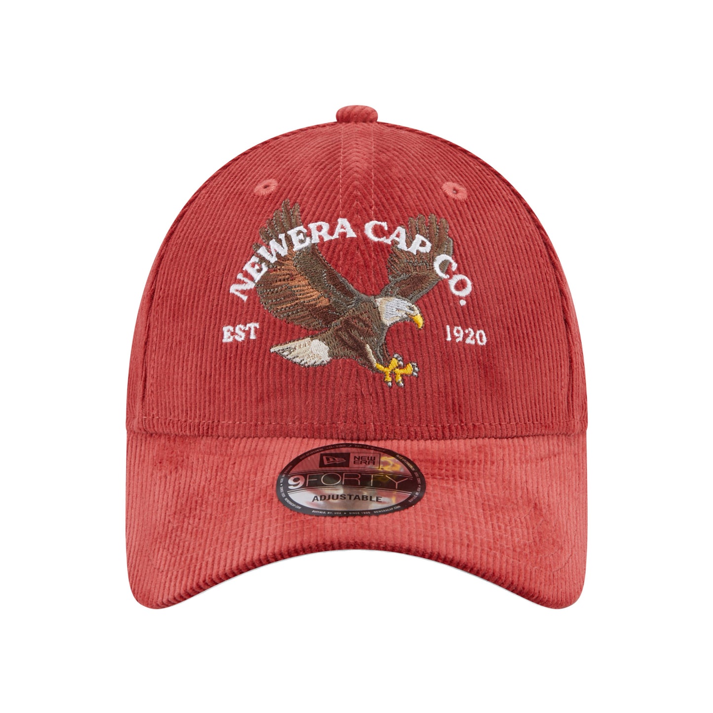 9FORTY New Era Cap Olive red Eagle