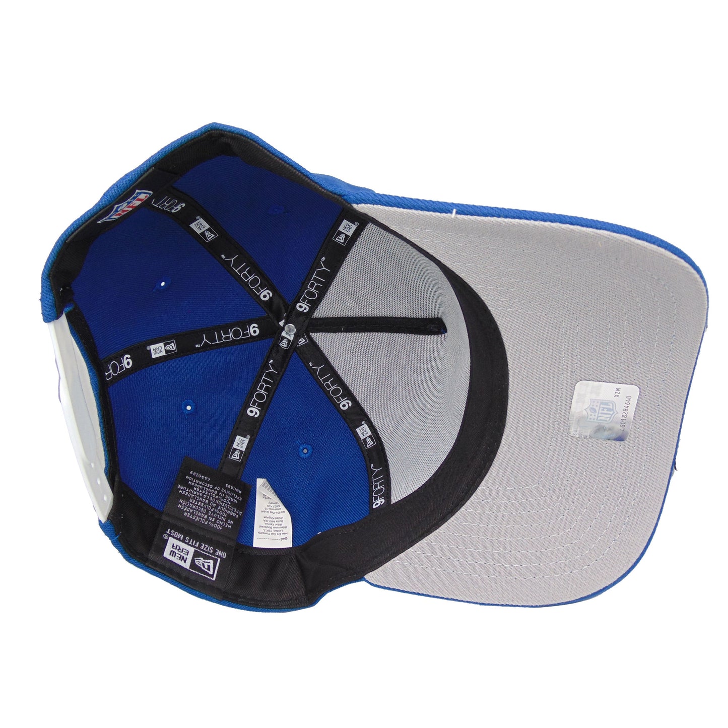 Indianapolis Colts Custom New Era 9FORTY AF Snapback Cap royal blue