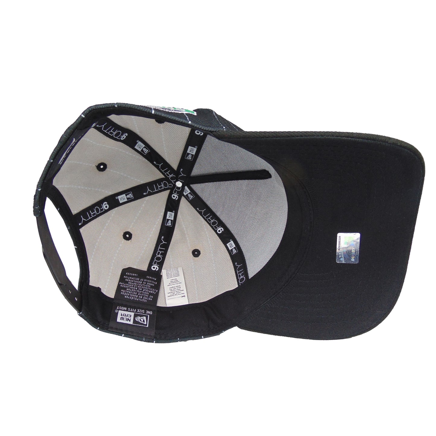 New Zealand ALL BLACKS 9FORTY AF New Era Cap black Pinstripe