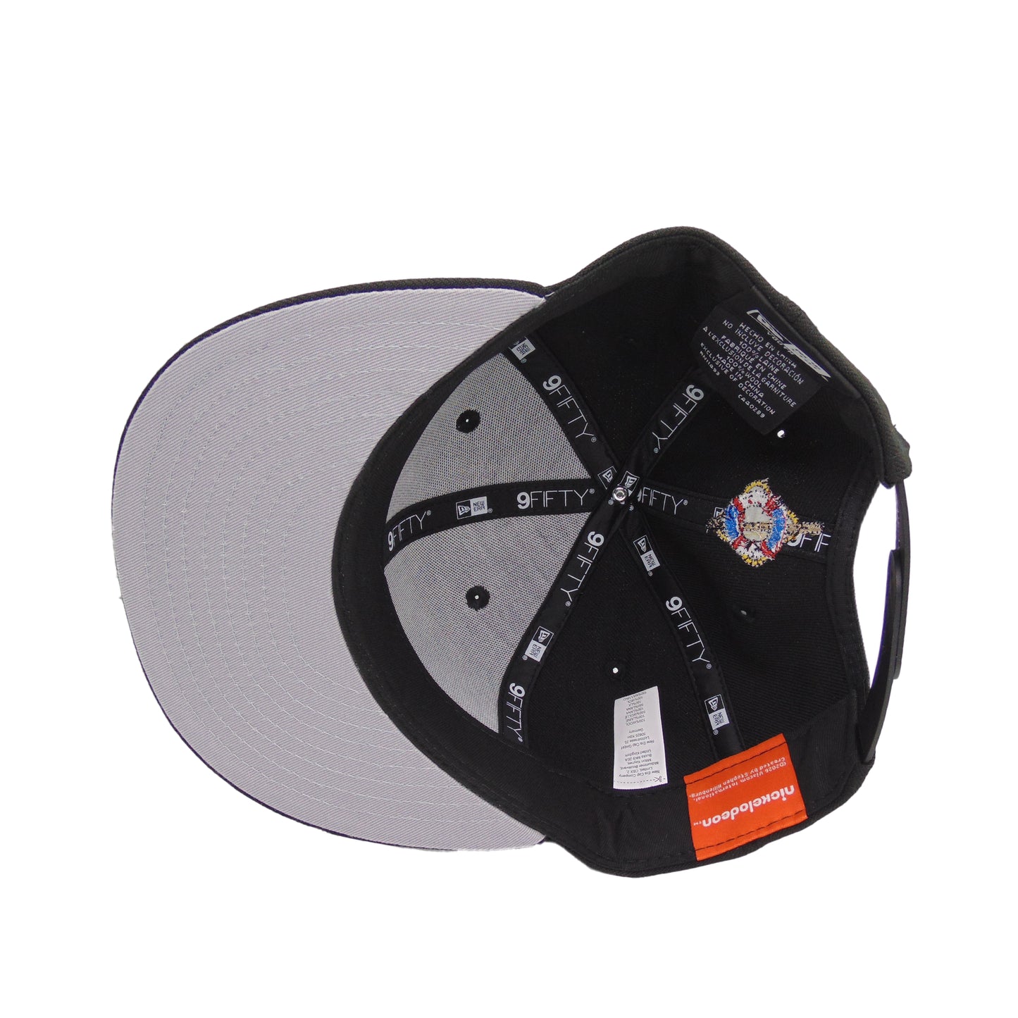 YOUTH Spongebob New Era 9FIFTY Snapback Cap Black