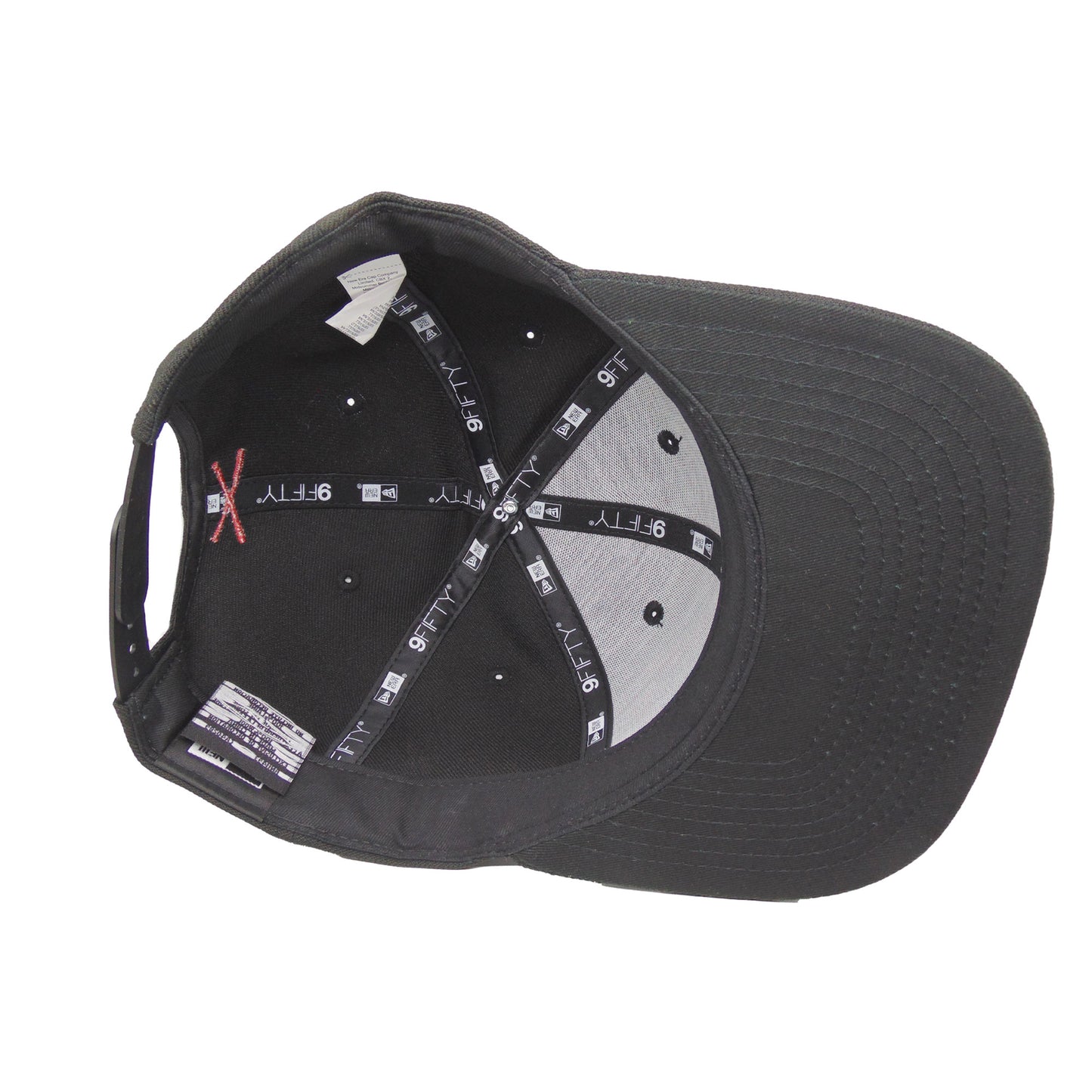 JustFitteds Crossed Bats Logo New Era 9FIFTY BRED