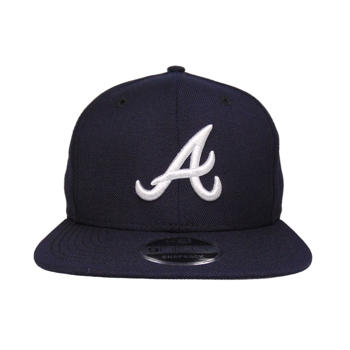 Atlanta Braves Custom New Era 9Fifty Snapback Cap Navy
