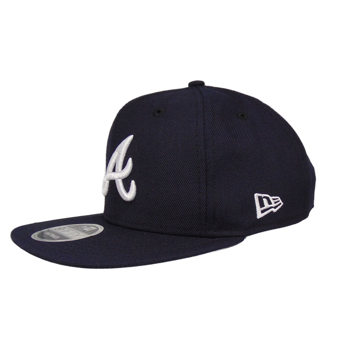 Atlanta Braves Custom New Era 9Fifty Snapback Cap Navy