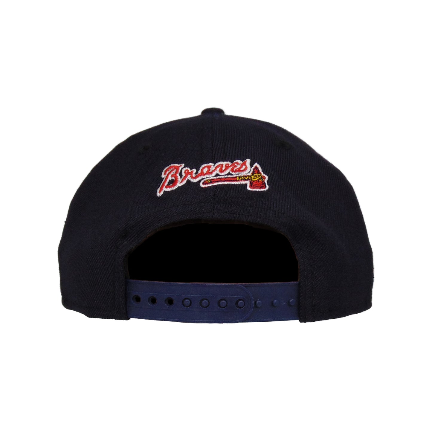 Atlanta Braves Custom New Era 9Fifty Snapback Cap Navy