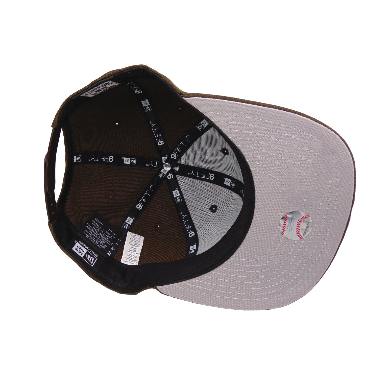 Philadelphia Athletics New Era 9FIFTY Adjustable Cap Brown
