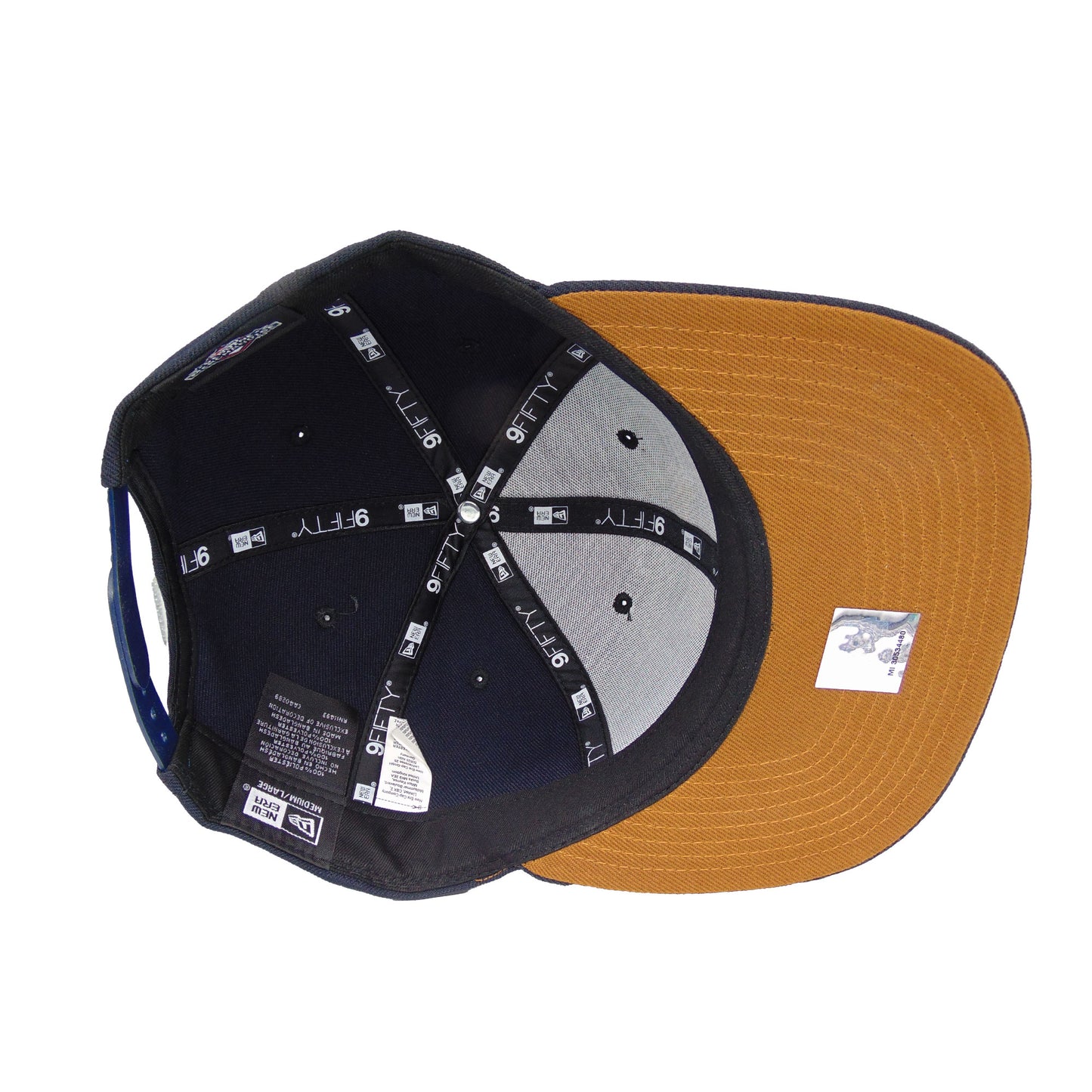 Miami Beach Flamingos Jf Custom 9FIFTy New Era Cap Navy