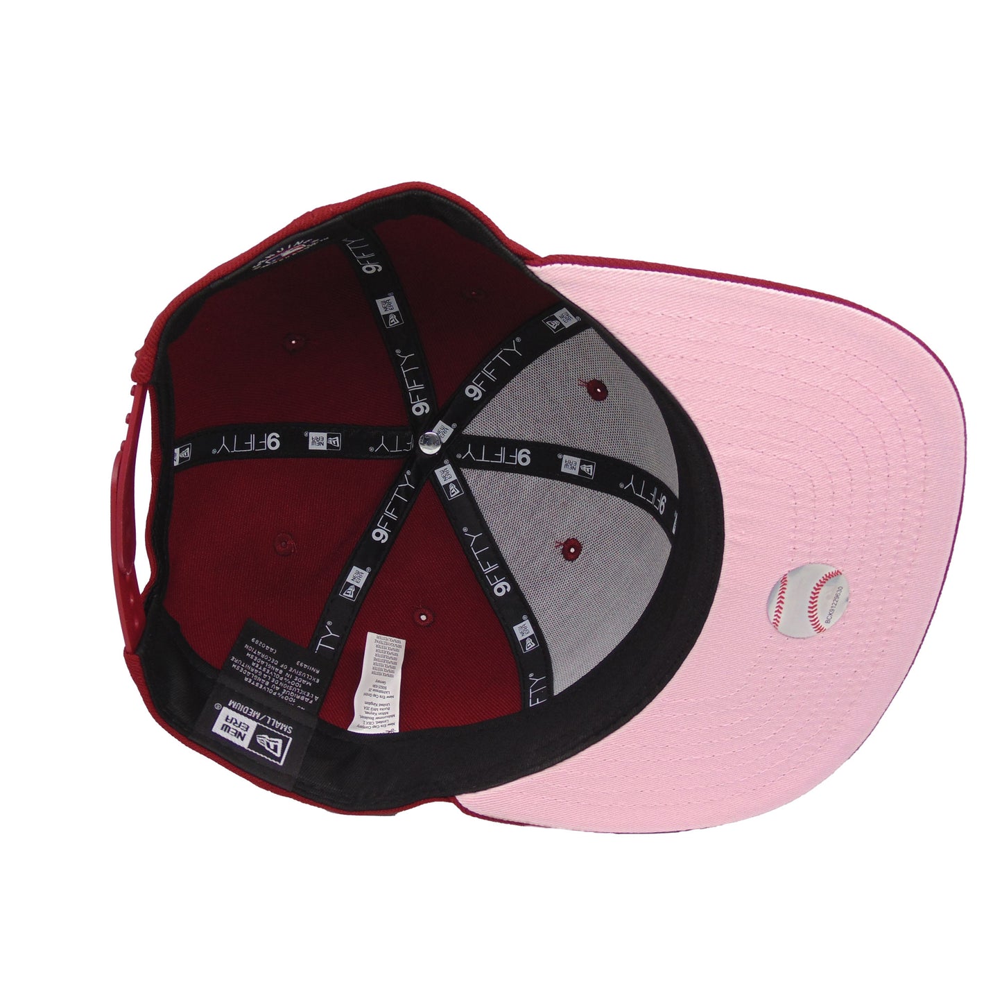 Los Angeles Dodgers Custom 9FIFTY New Era Snap Back Cardinal