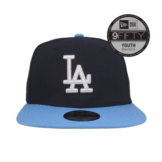 YOUTH Los Angeles Dodgers 9FIFTY New Era Snap Back Navy Sky