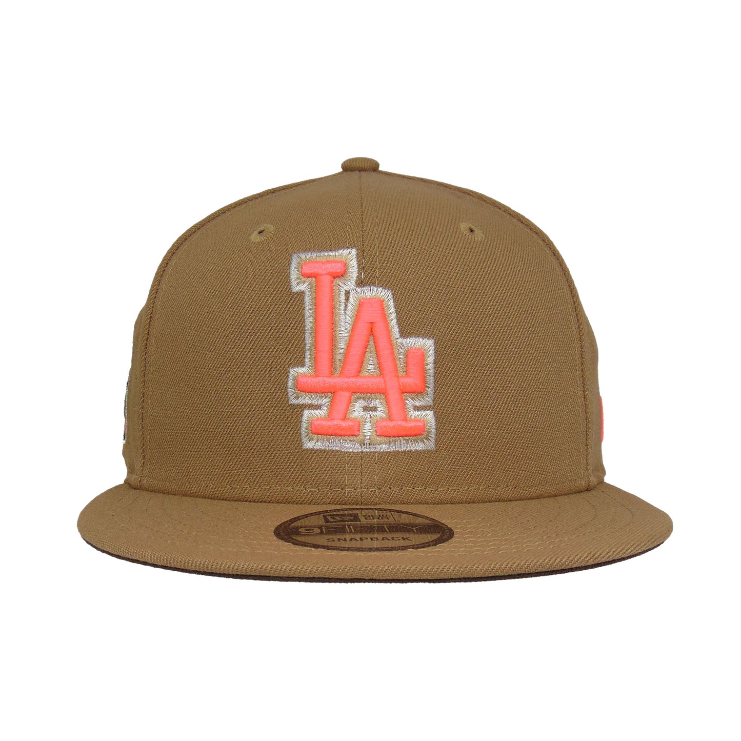 Los Angeles Dodgers Custom 9FIFTY New Era Snap Back Khaki