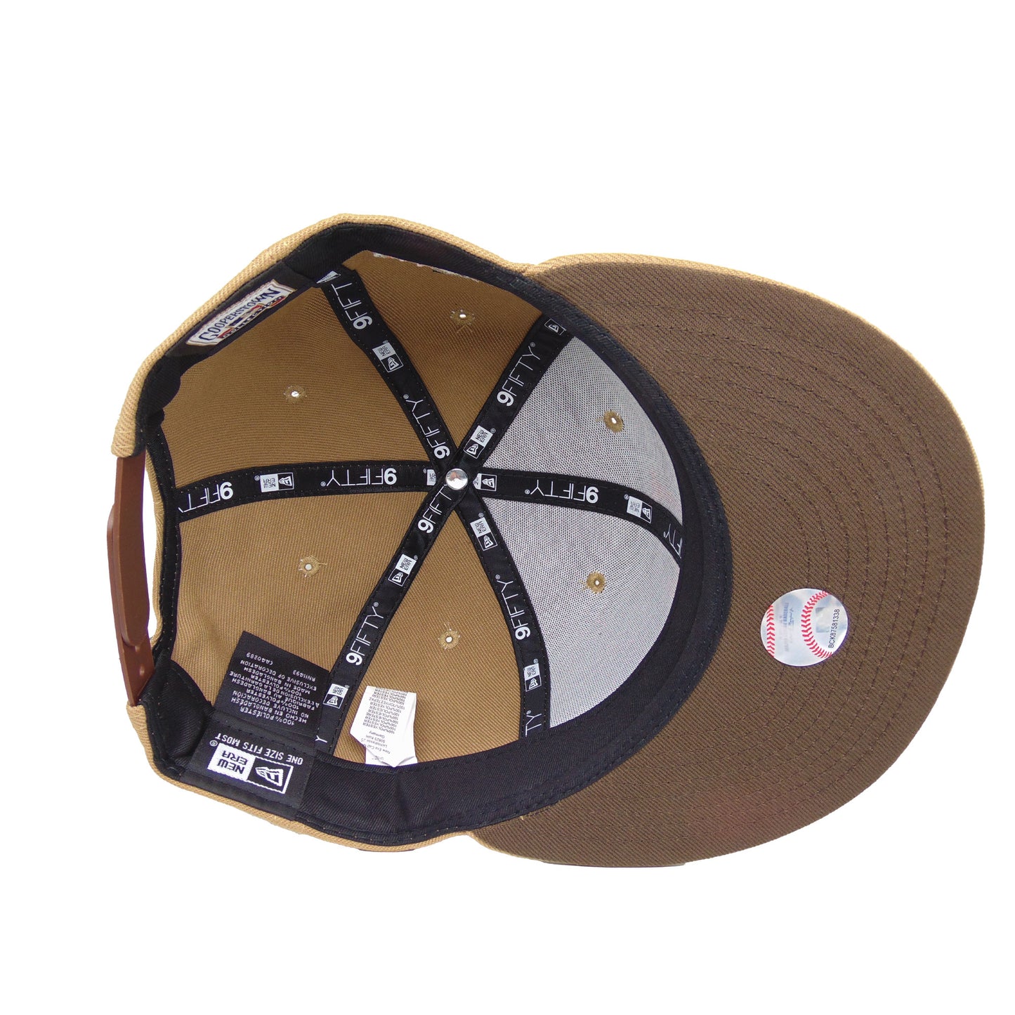 Los Angeles Dodgers Custom 9FIFTY New Era Snap Back Khaki