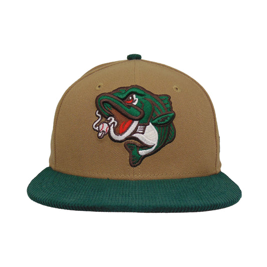 Gwinnett Stripers Custom 9FIFTY New Era Snapback Cap khaki