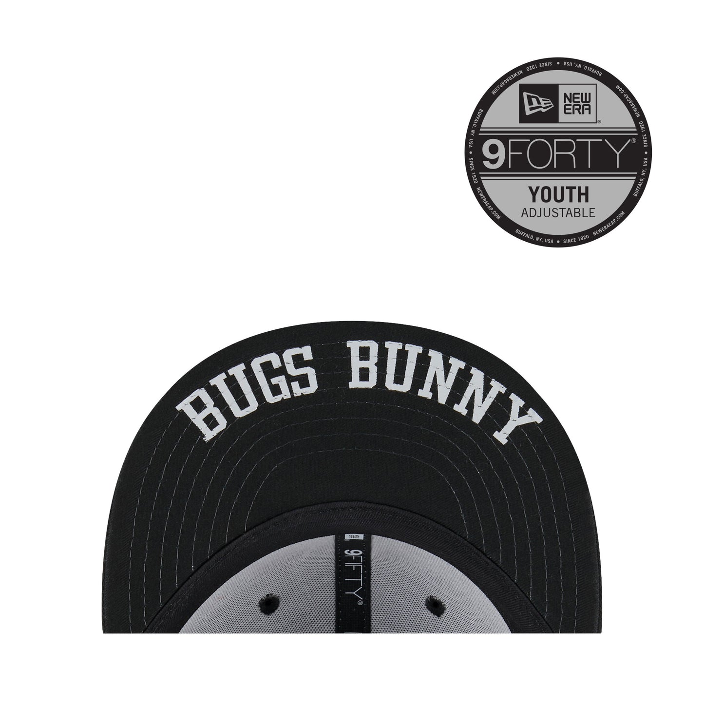 BUGS BUNNY New Era 9Fifty YOUTH Snap back Cap grey