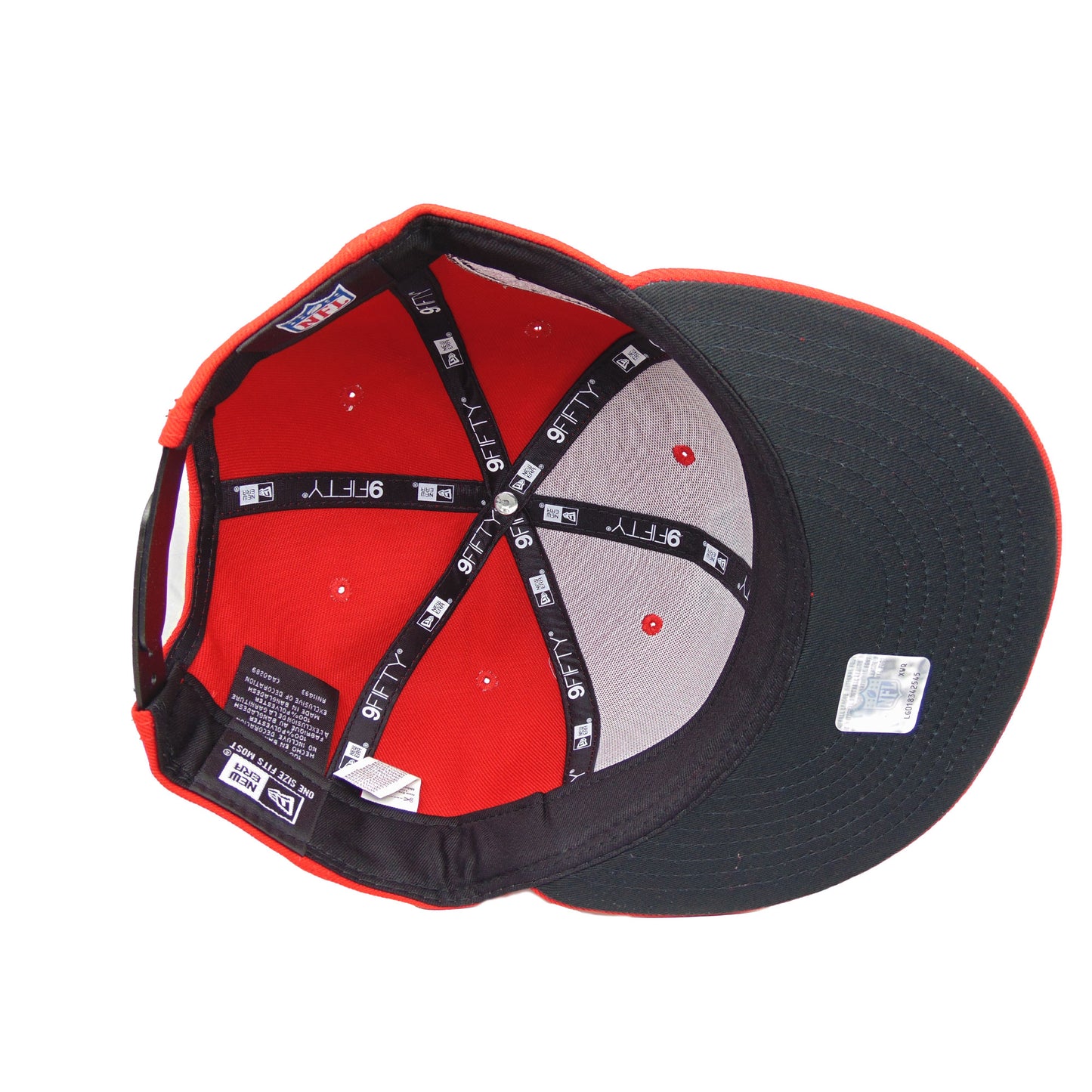 Atlanta Falcons Custom New Era 9FIFTY Snapback Cap Red `66