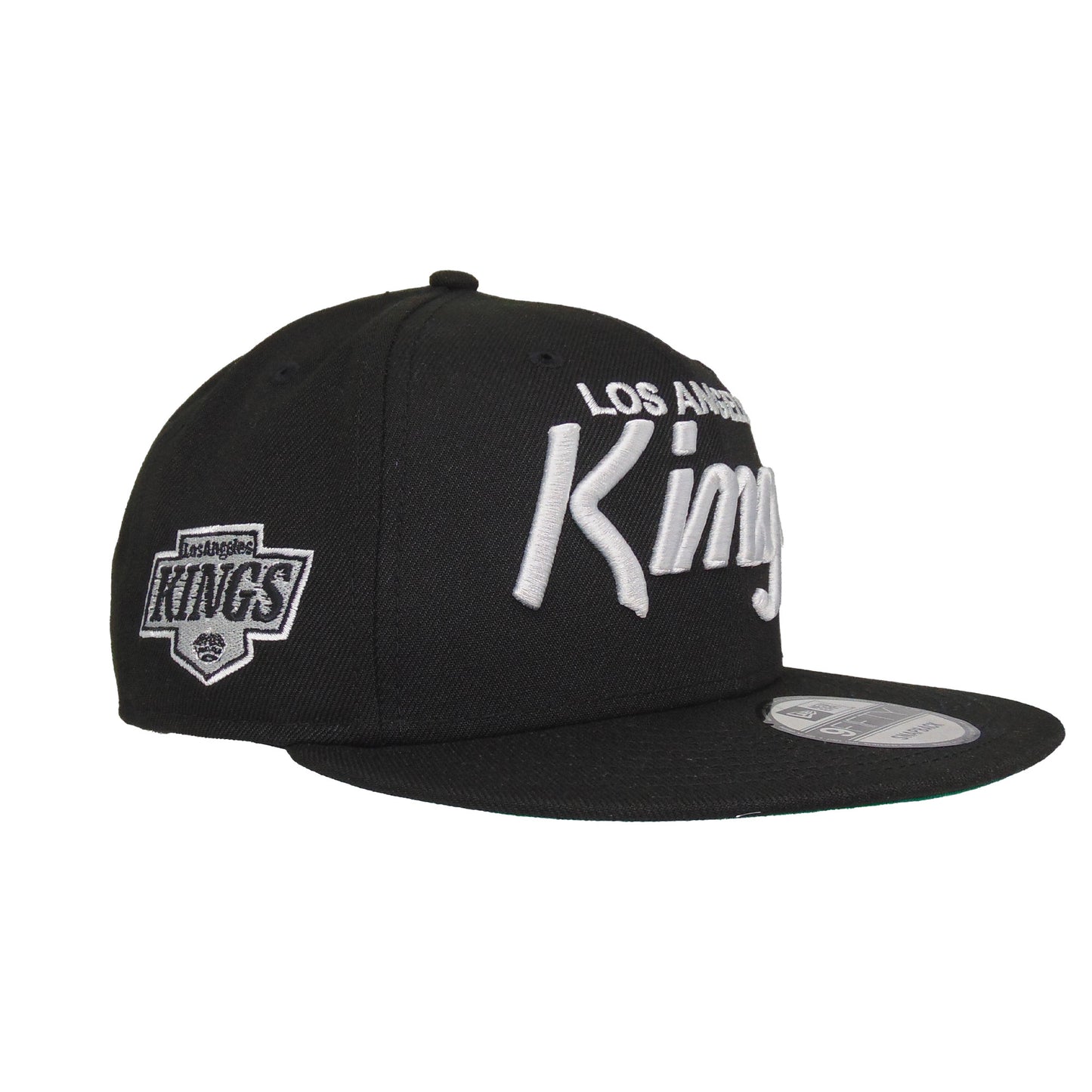 Los Angeles Kings New Era 9FIFTY Snapback Cap black script