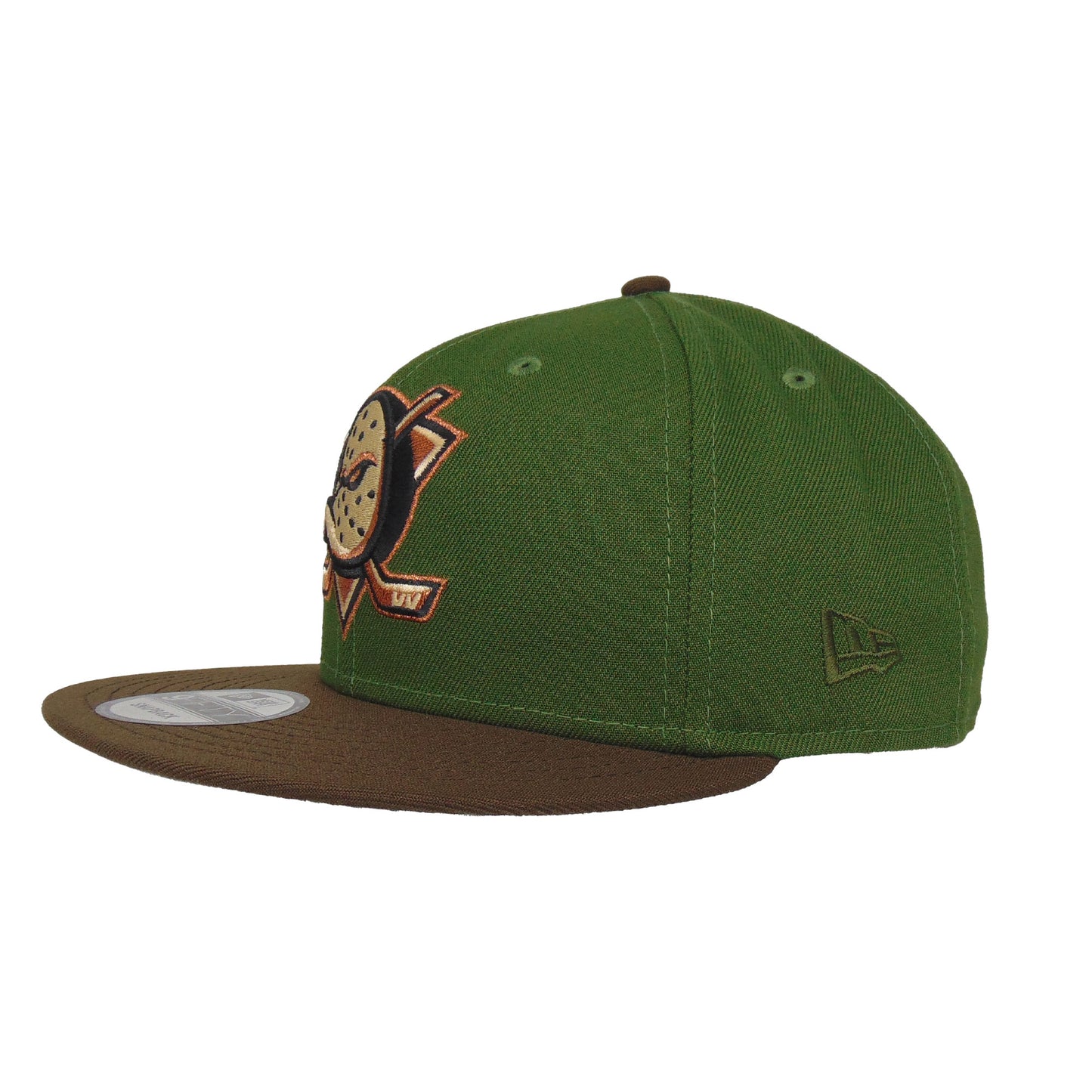 Anaheim Ducks New Era 9FIFTY Snapback Cap Alpine Green 30th