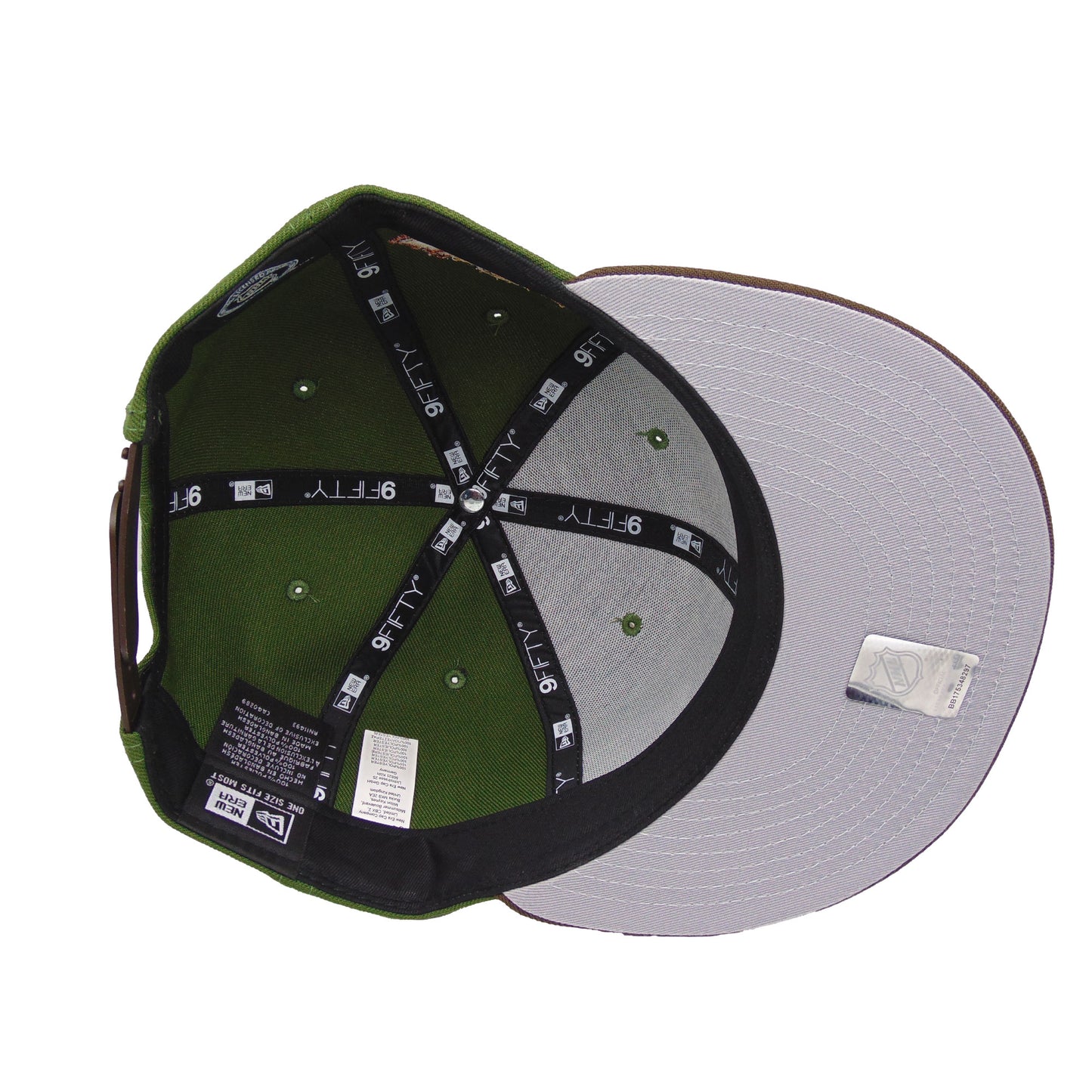 Anaheim Ducks New Era 9FIFTY Snapback Cap Alpine Green 30th