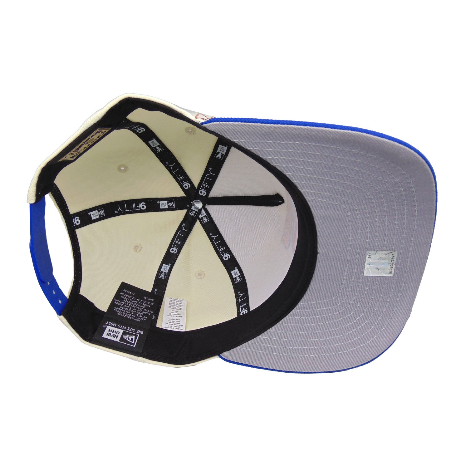 New York Knicks 9FIFTY AF New Era Snapback Cap chrome royal