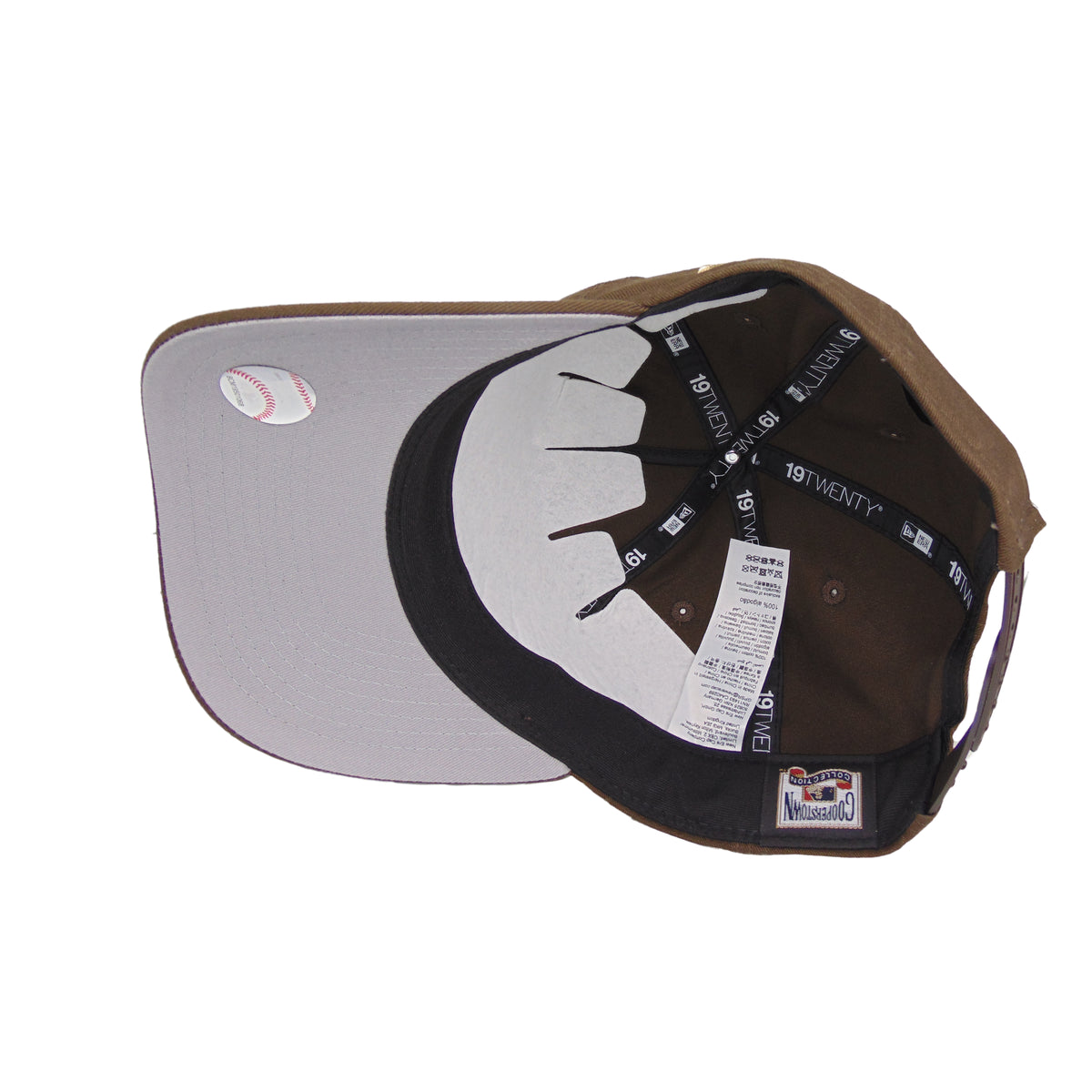 Oakland Athletics Custom New Era 19TWENTY Cap Walnut