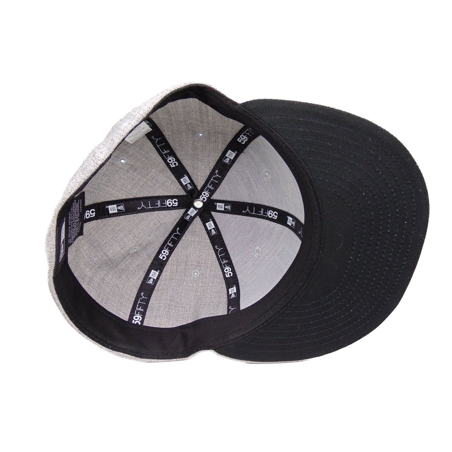 JustFitteds 040 New Era 59FIFTY Cap Heather Grey