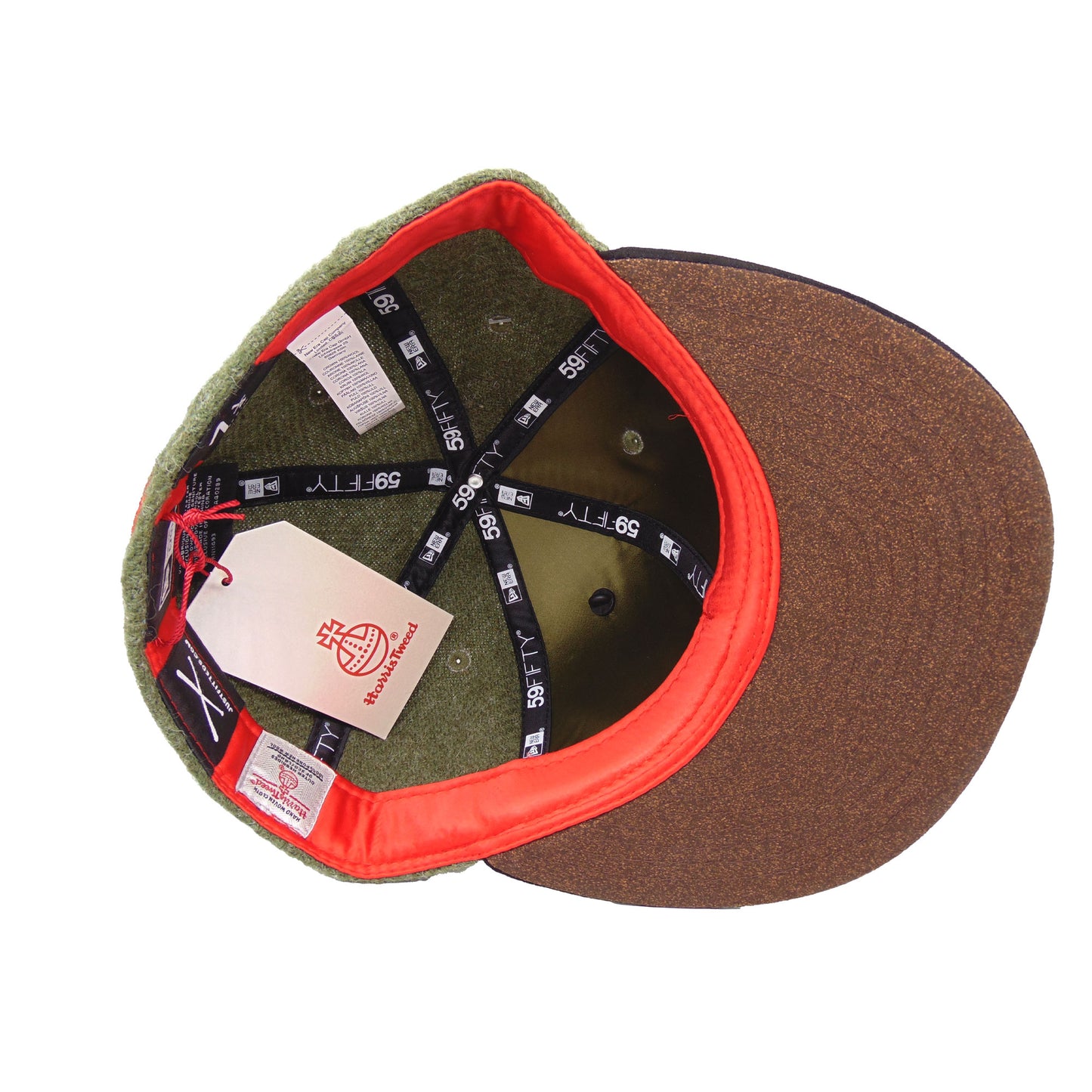 JustFitteds Berlin Bear 59FIFTY New Era Cap Button Bear Harris Tweed