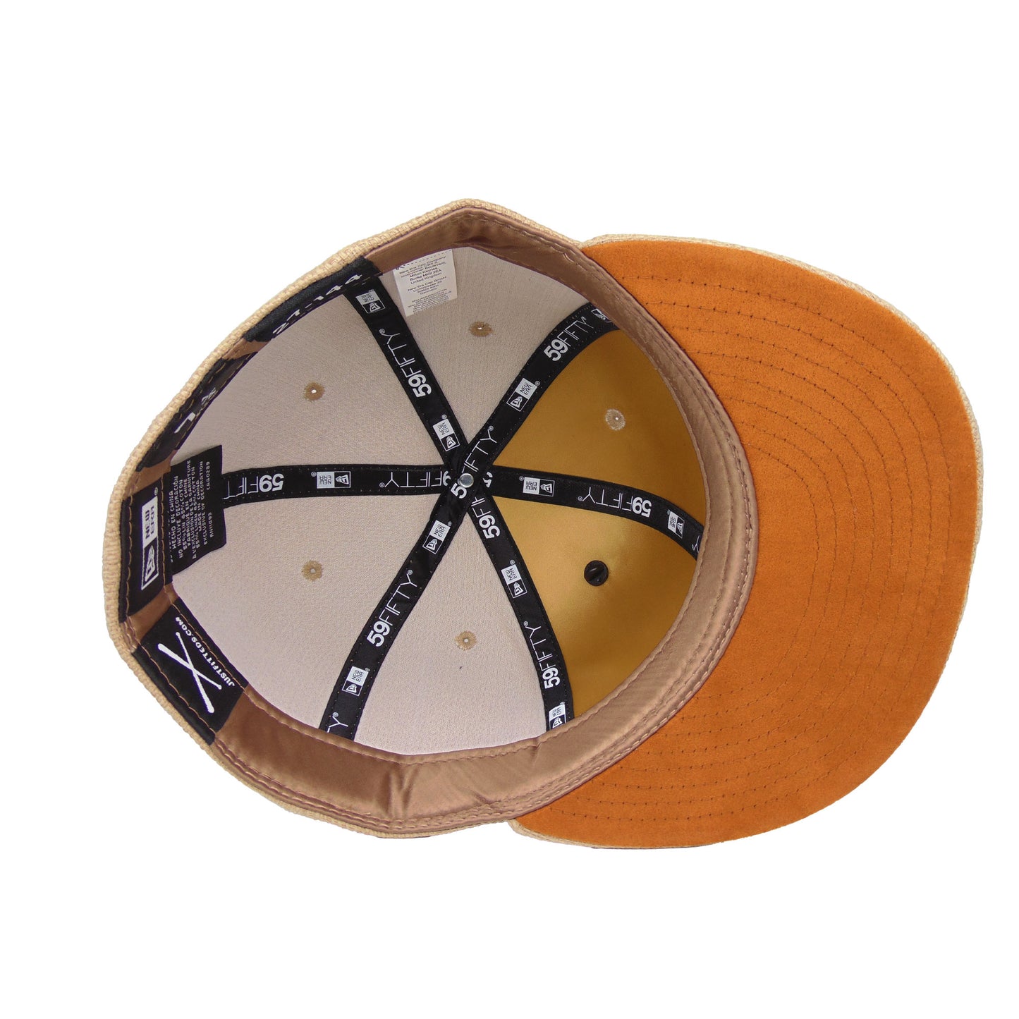 JustFitteds False Flag Black Sheep 59FIFTY Cap FLAX