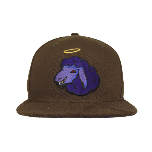 JustFitteds Black Sheep 59FIFTY Cap Brown Purple