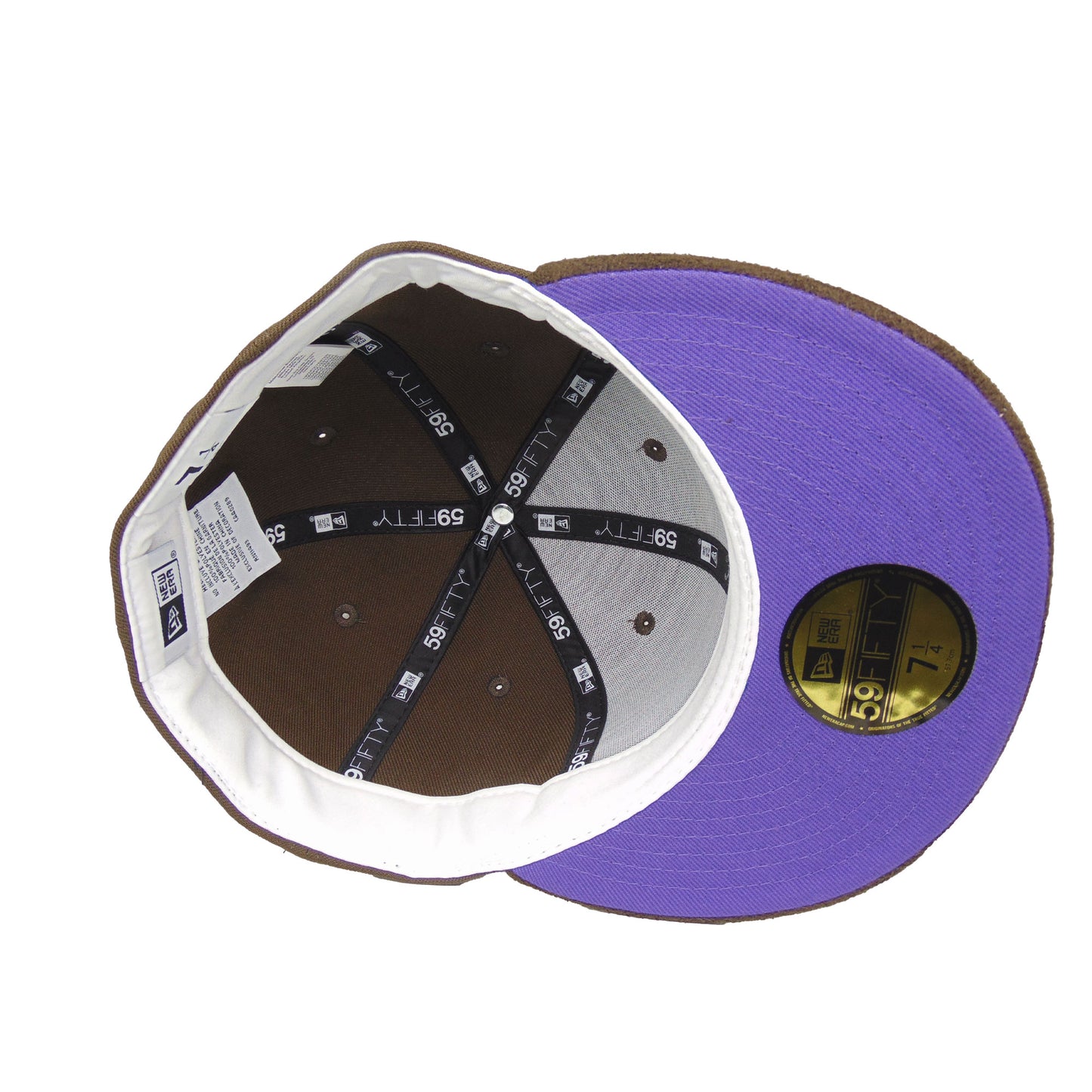 JustFitteds Black Sheep 59FIFTY Cap Brown Purple